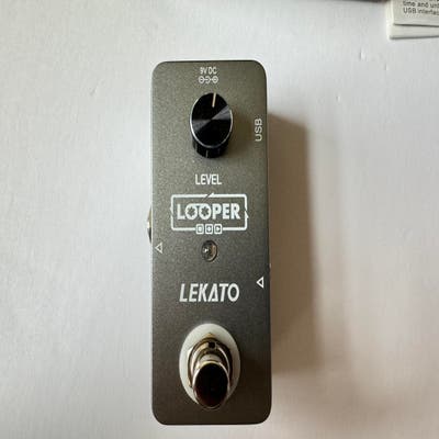 Used Lekato Rarely Used Lekato Looper Pedal - Sweetwater's Gear