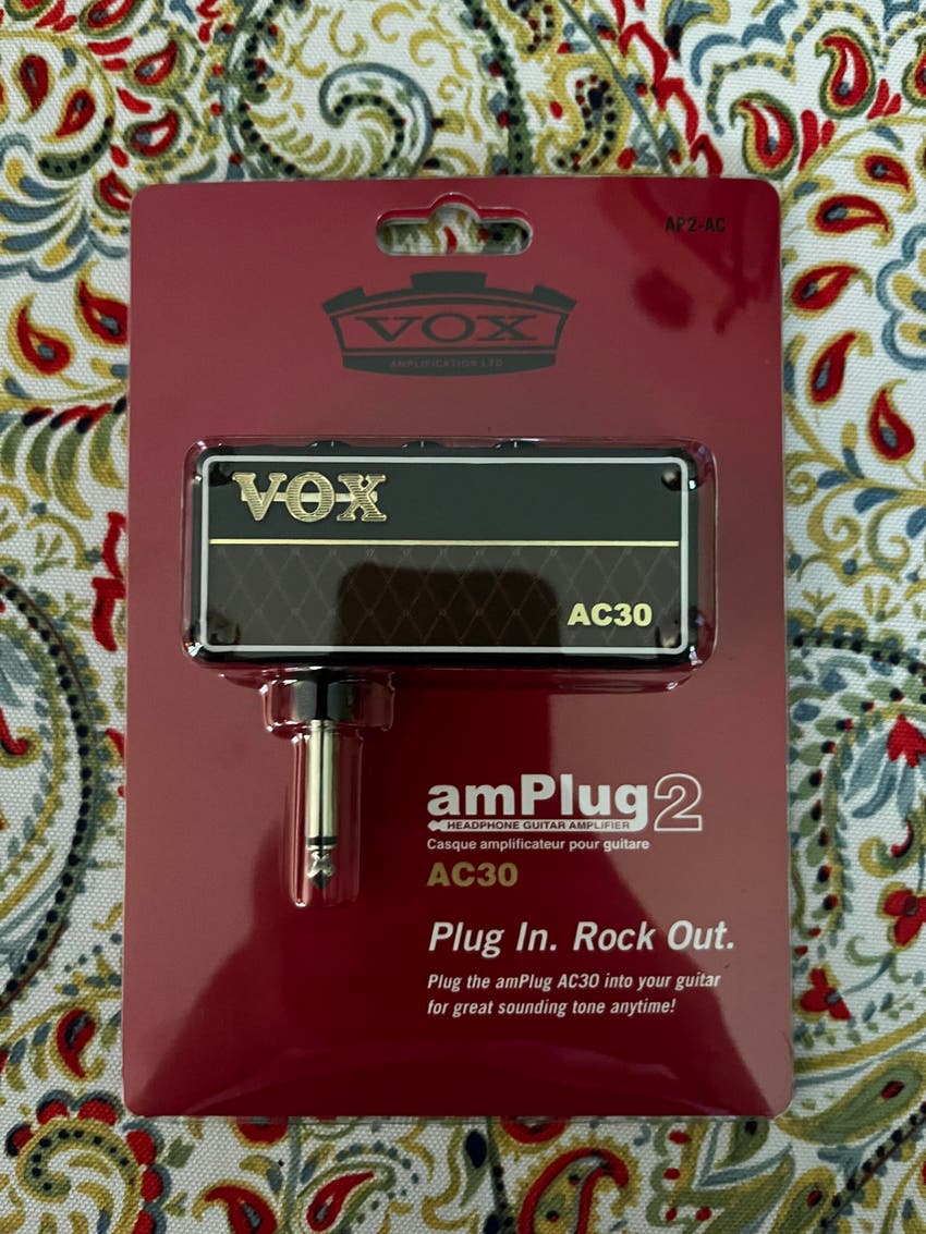 Used Vox amPlug 2 AC30 Headphone Guitar Amp Sweetwater's Gear Exchange