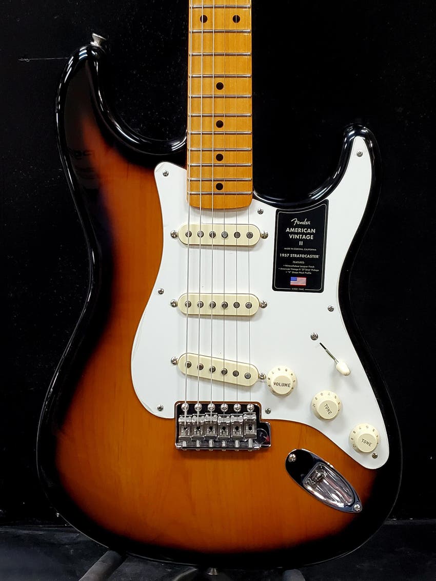 American Vintage II 1957 Stratocaster Electric Guitar - 2-Color Sunburst