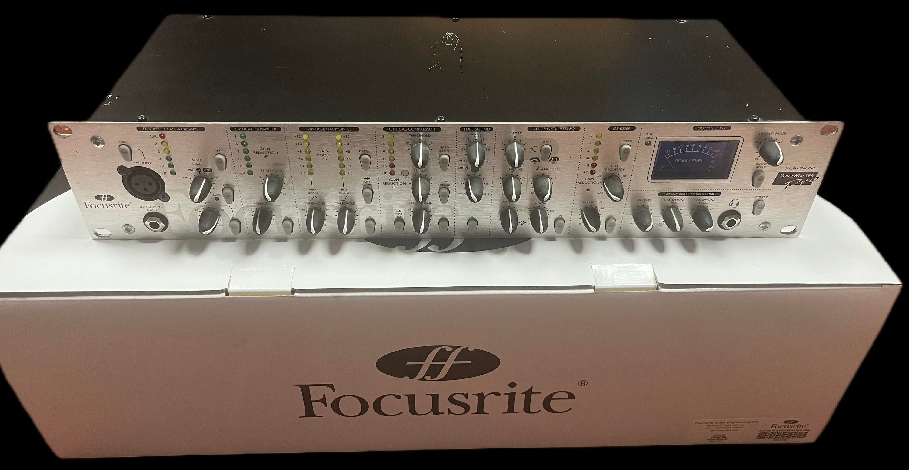 Newest Focusrite Voicemaster Platinum Pro Preamp