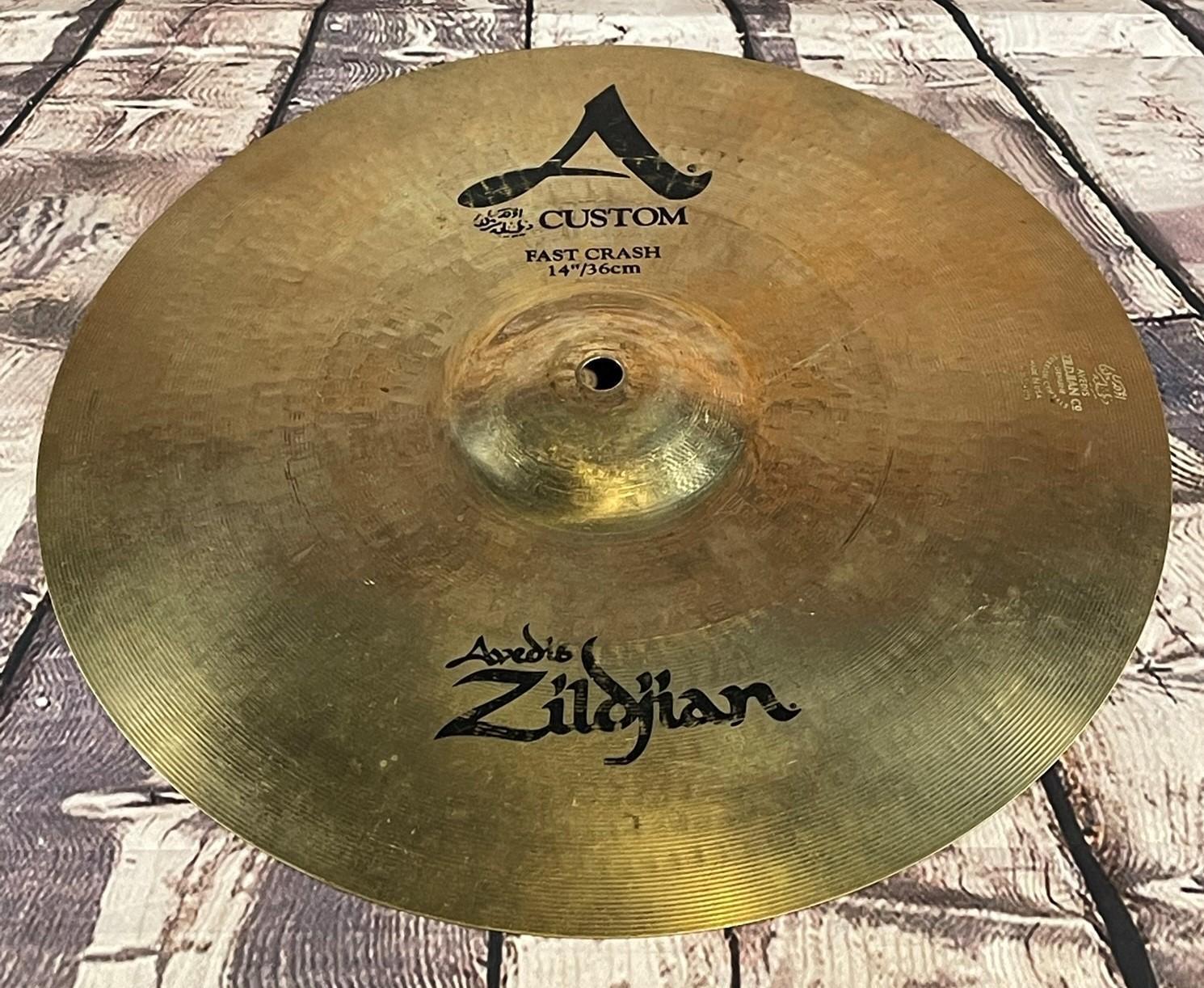 Used Zildjian 14 A Custom Fast Crash