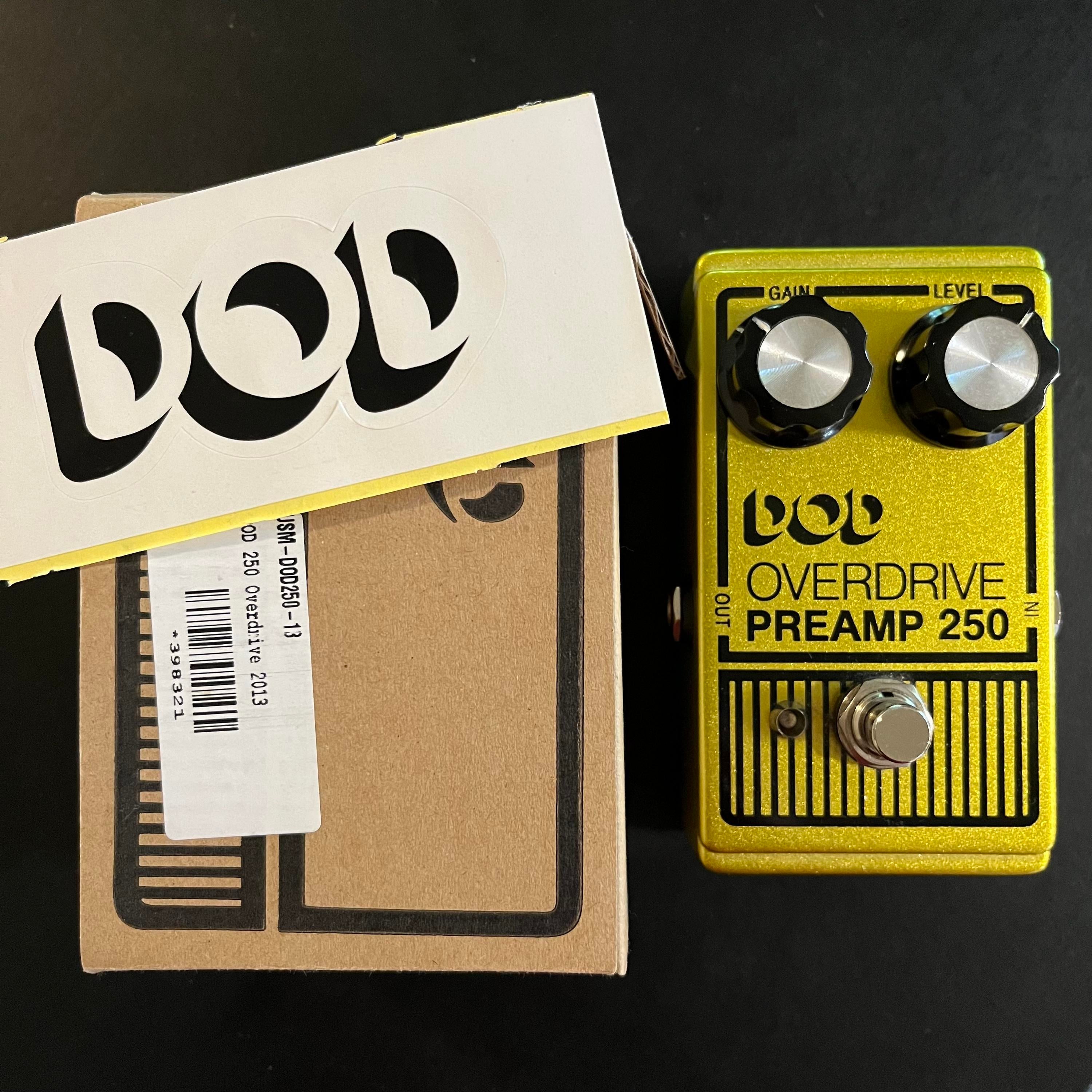 Amazon.com: DOD Overdrive 250 Analog Overdrive Preamp