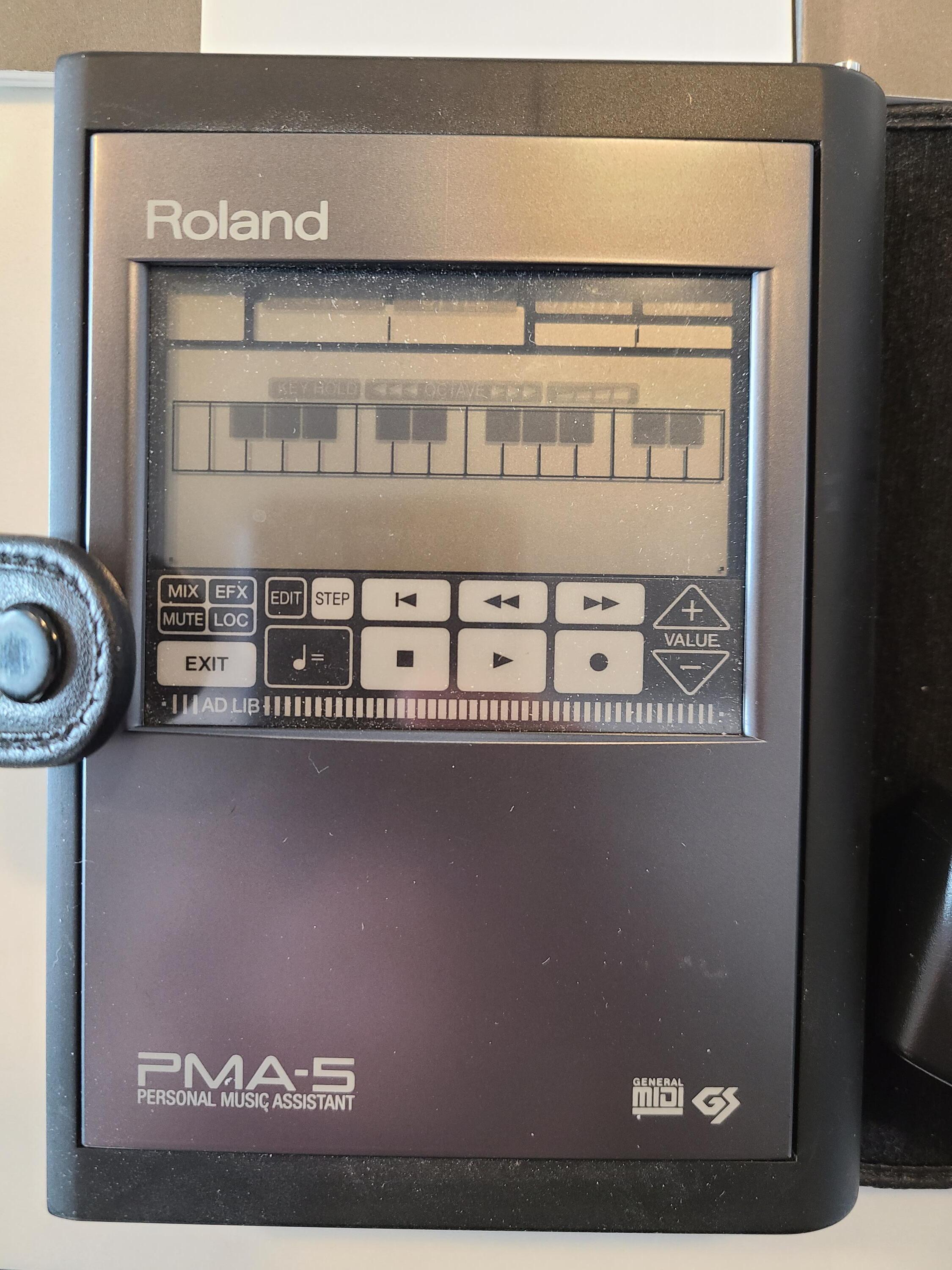限定SALE低価Roland PMA-5 パーソナル ミュージック アシスタント 音源モジュール シーケンサー DTMパッケージ 音源モジュール