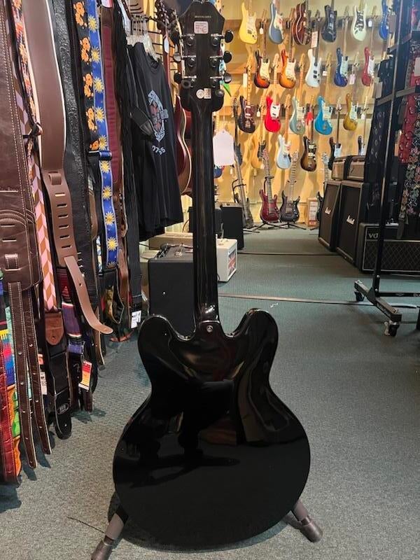 Epiphone Dot Studio セミアコ Black色 File:Epiphone Dot-Studio black.jpg - Wikimedia Commons