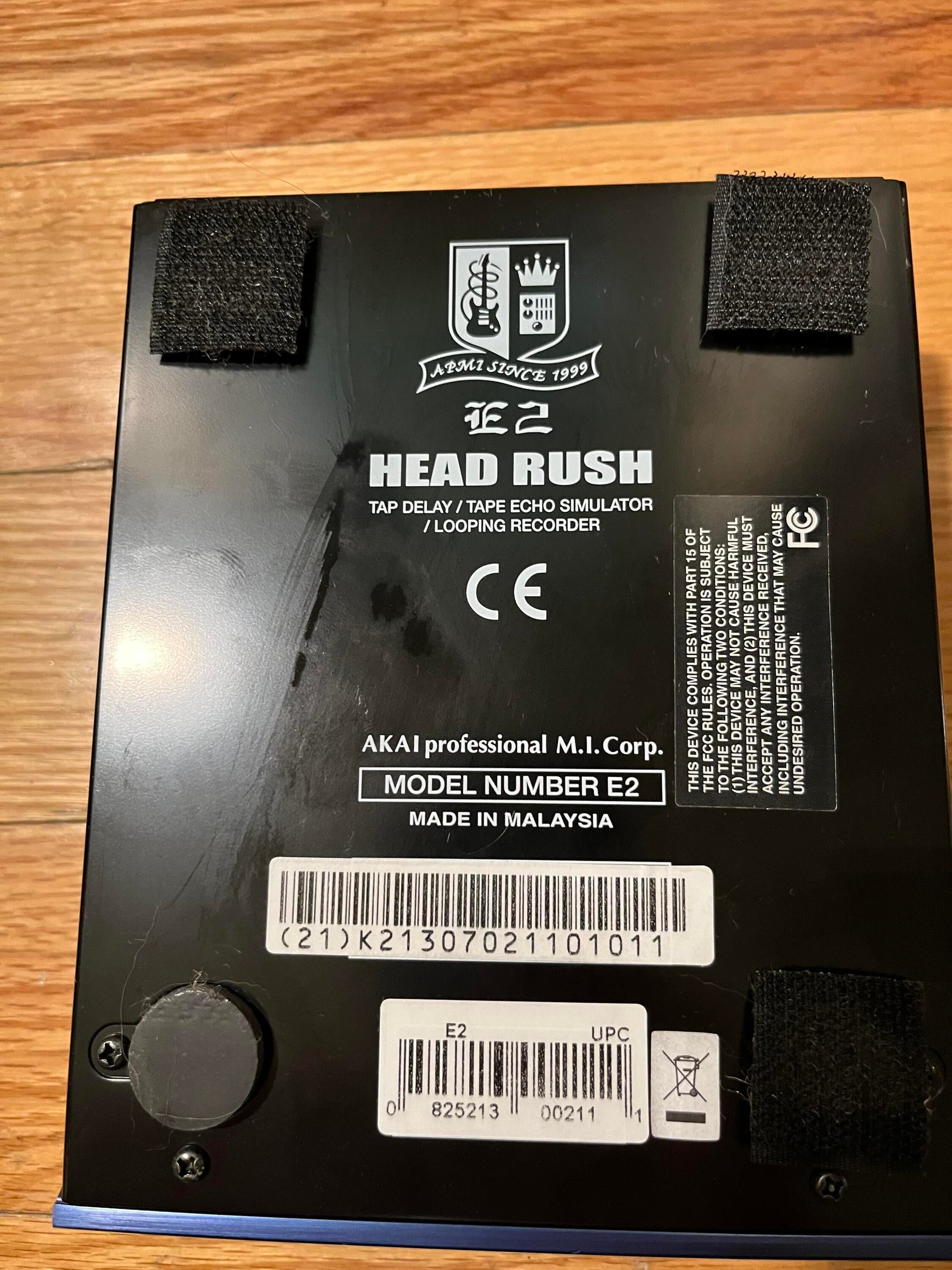 Used Akai Professional Akai E2 Head Rush Delay/Looper