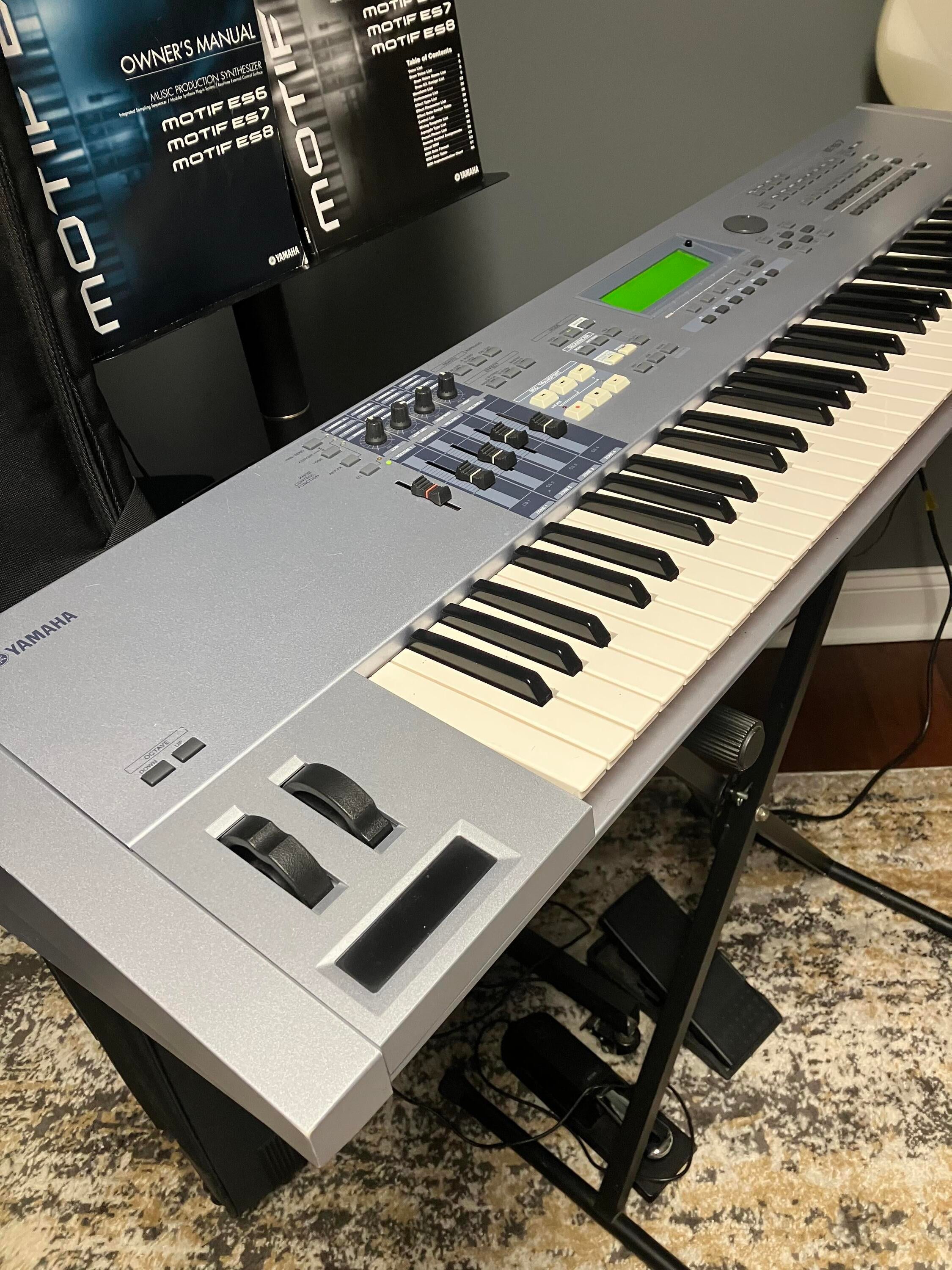 【Tony Store】Yamaha Motif ES7 / 76鍵 Yamaha MOTIF ES7 76-Key Music Production Synthesizer | Musician's