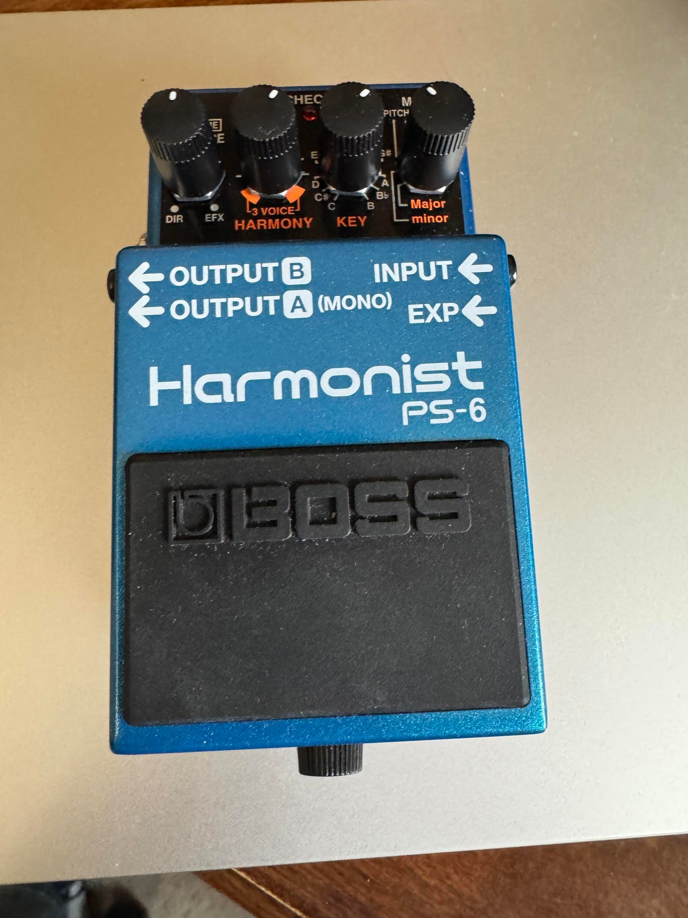 Used Boss PS-6 Harmonist Pedal - Sweetwater's Gear Exchange