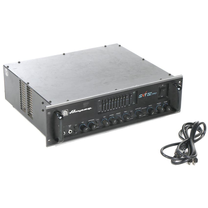 Used Ampeg USA SVT IV Pro Rack Mount Bass Head Sweetwater Gear Exchange