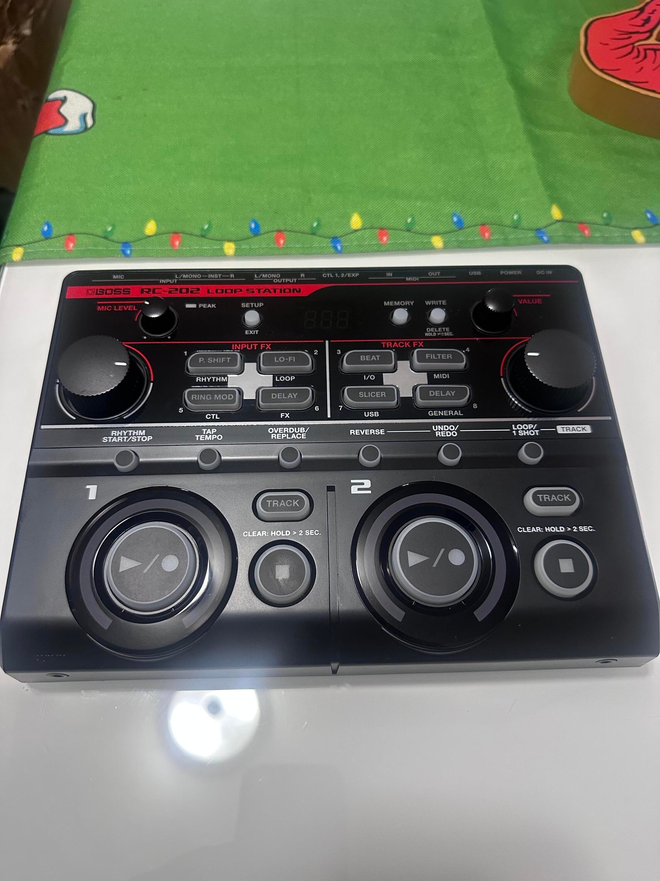BOSS RC-202 Loop Station 美品　ほぼ未使用 Boss RC-202 – United States