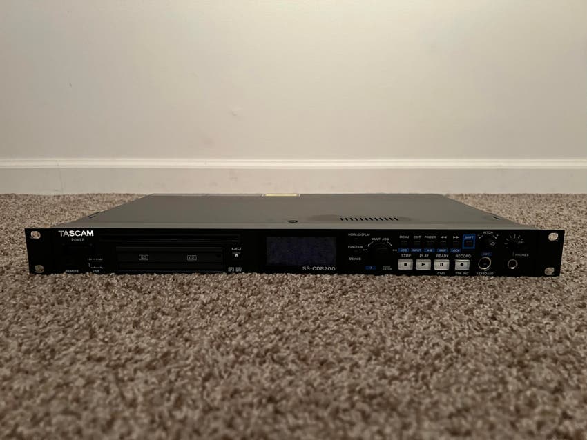 Used Tascam SSCDR200 Audio Recorder Sweetwater's Gear Exchange