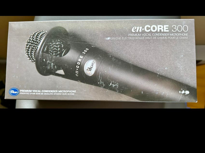 Used BLUE Encore 300 Condenser Microphone Sweetwater Gear Exchange