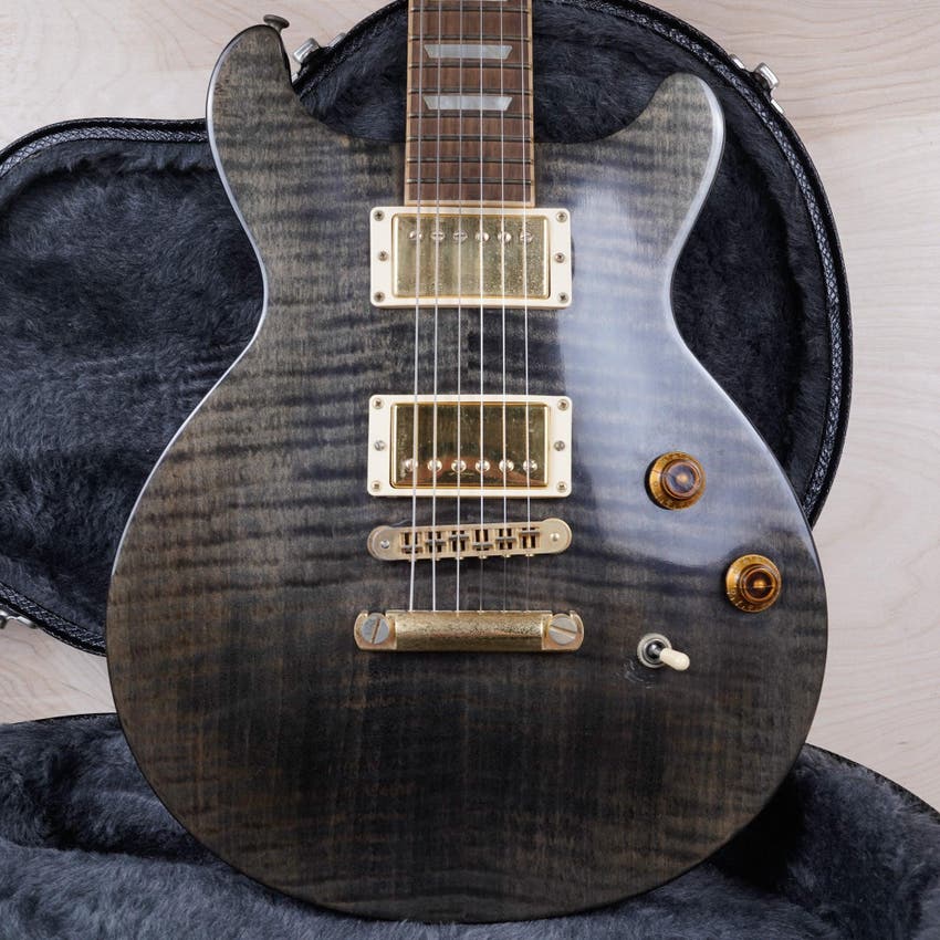 Les Paul Standard Double Cutaway Plus 2005 Trans Black w/ OHSC