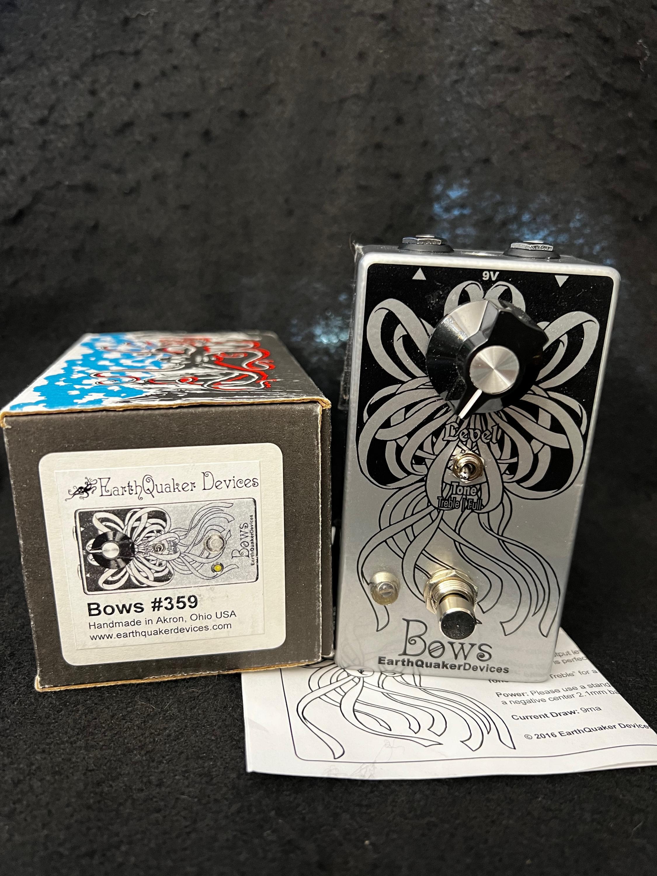 Used EarthQuaker Devices Bows Germanium Preamp