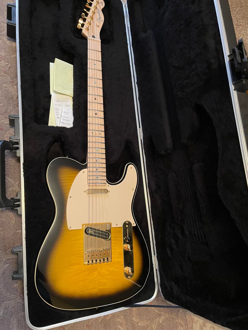 Richie Kotzen Telecaster Electric Guitar - 2-tone Sunburst