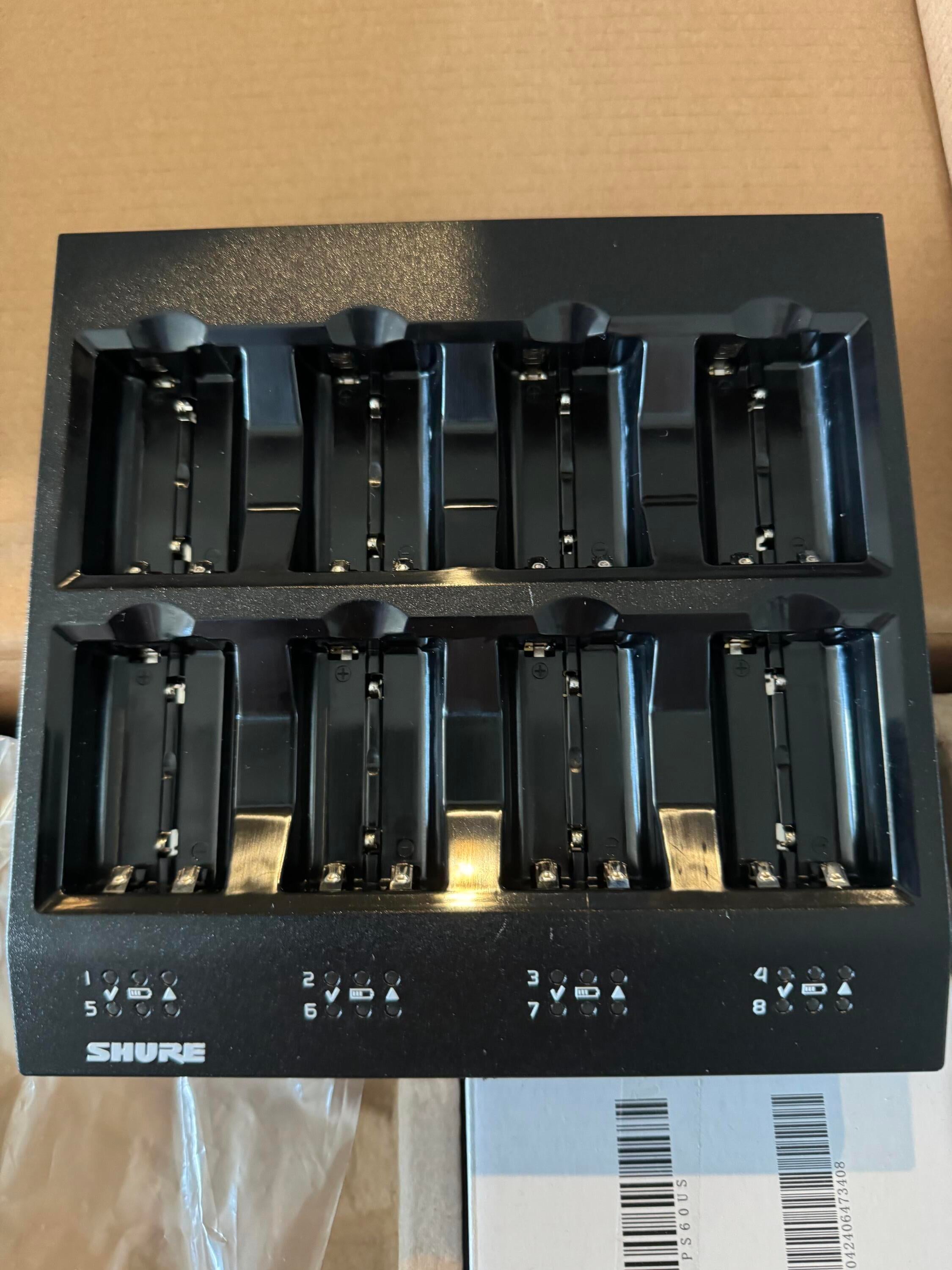 Used Shure SBC800 8Bay Battery Sweetwater's Gear Exchange