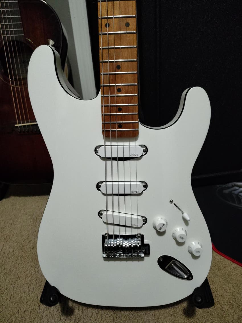 Aerodyne Special Stratocaster Electric Guitar - Bright White