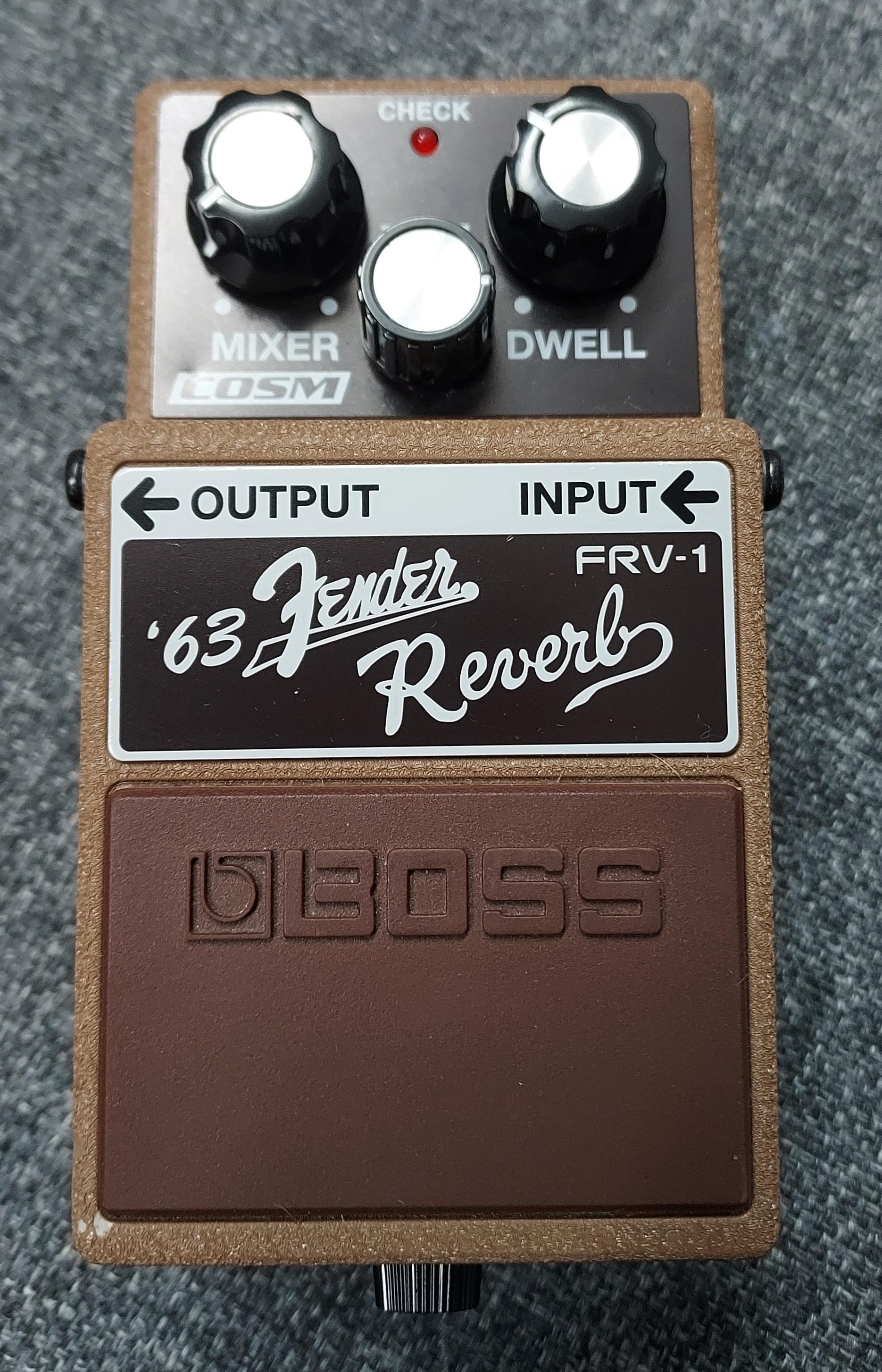 Used Boss FRV-1 '63 Fender Reverb Pedal