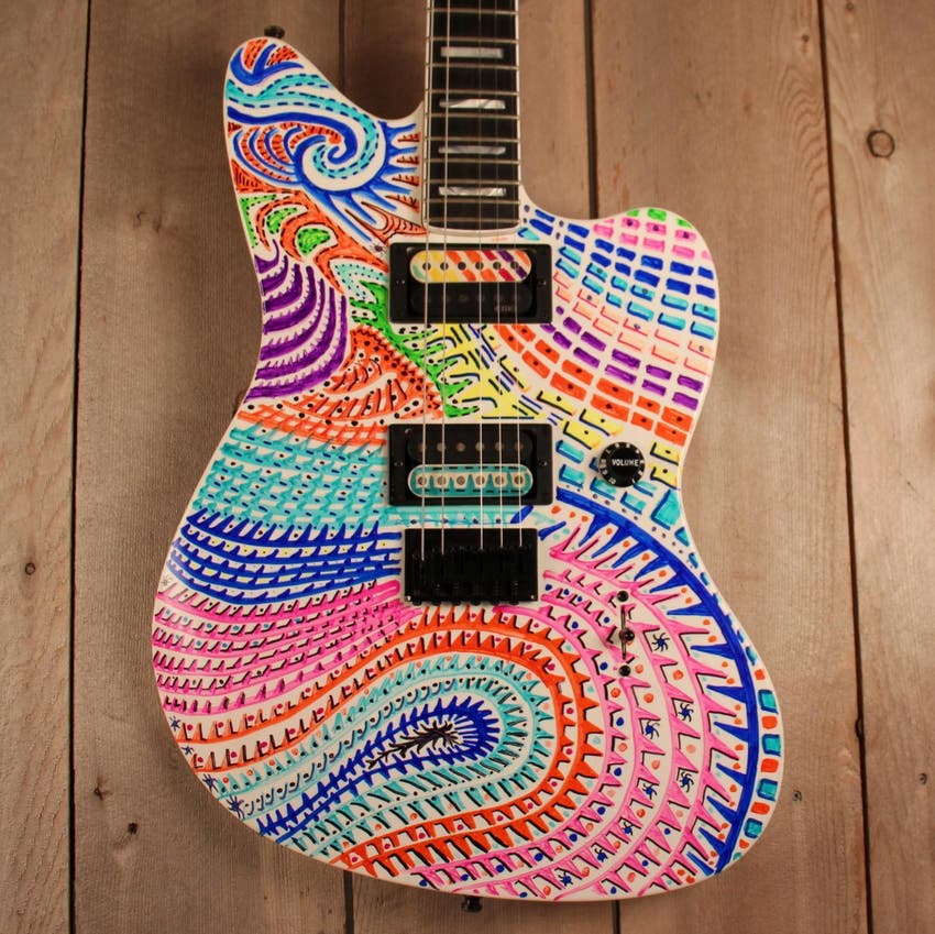 CUSTOM ART GUITAR Jim Root Signature Jazzmaster #3