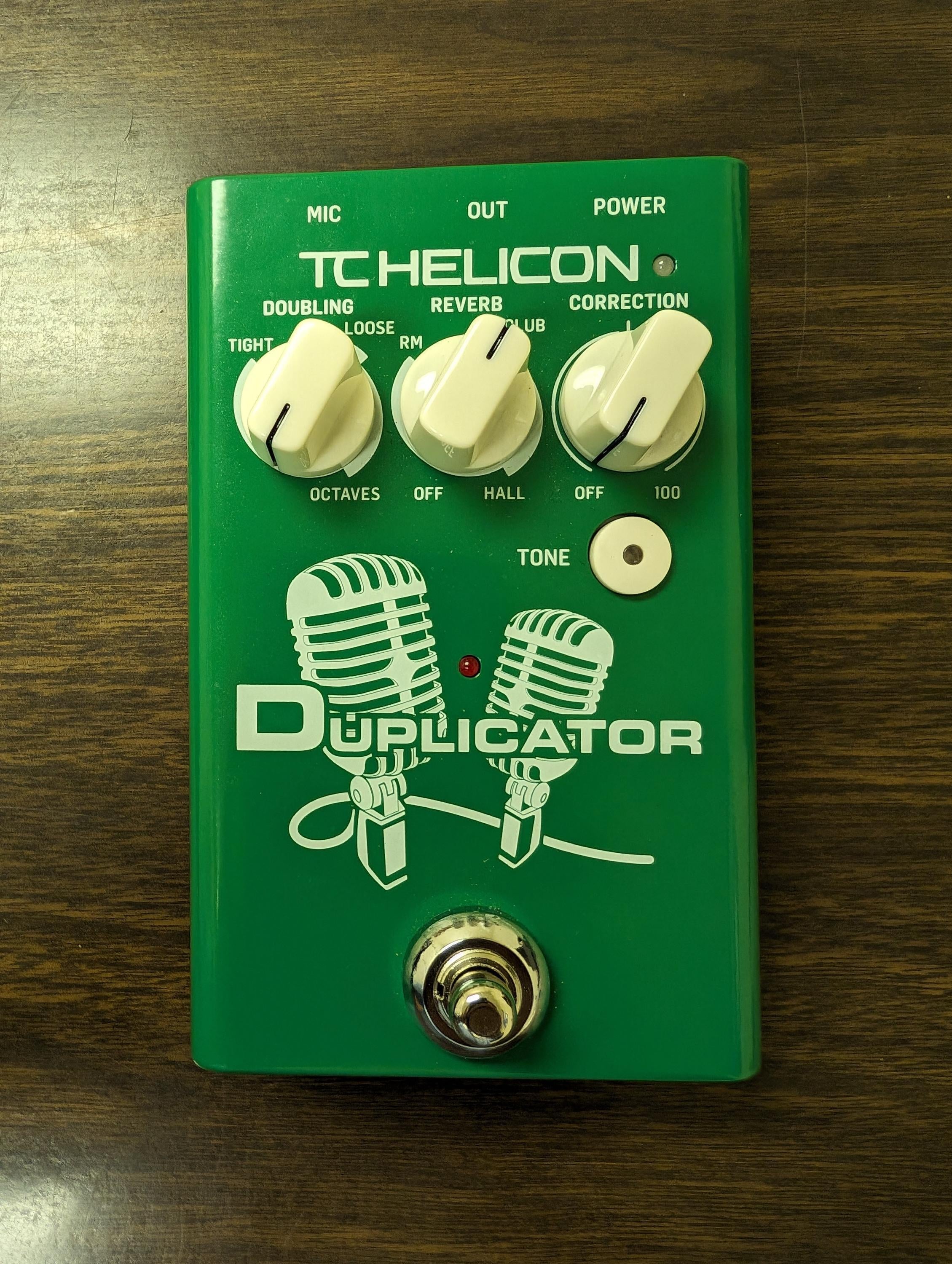 Used TC-Helicon Duplicator Vocal Effects Stompbox