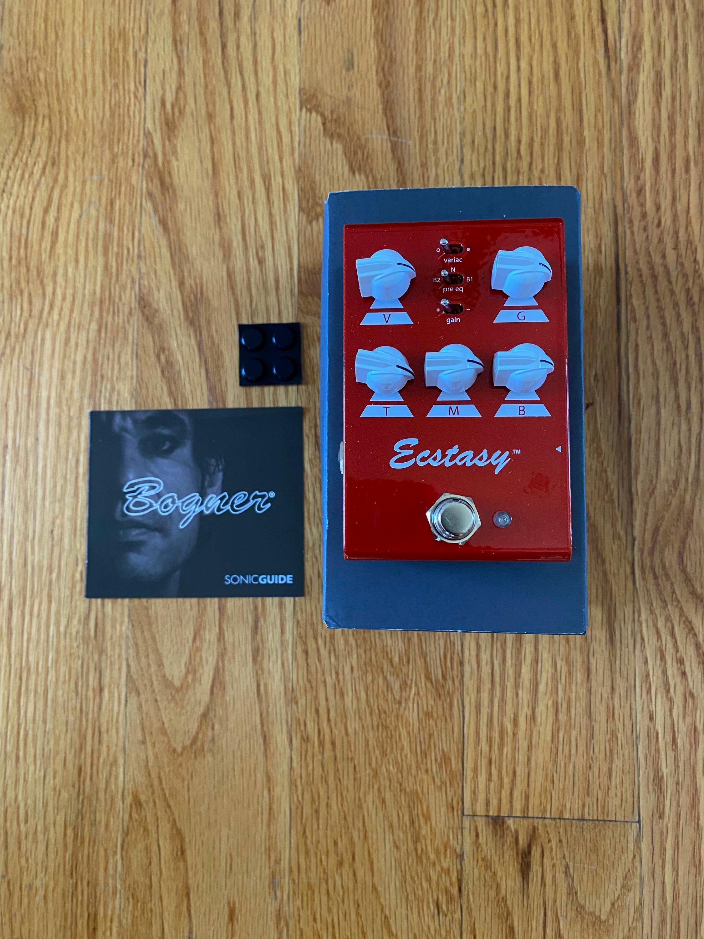 【新品】BOGNER Ecstasy Red Mini Bogner Ecstasy Red Mini Overdrive Pedal | Sweetwater