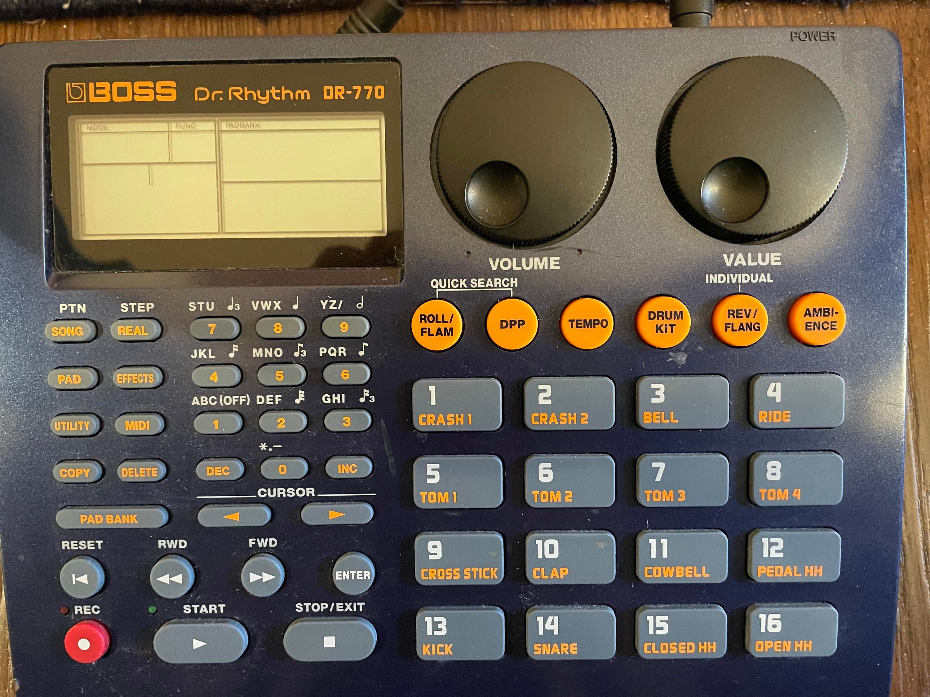 Boss dr deals 770 drum machine