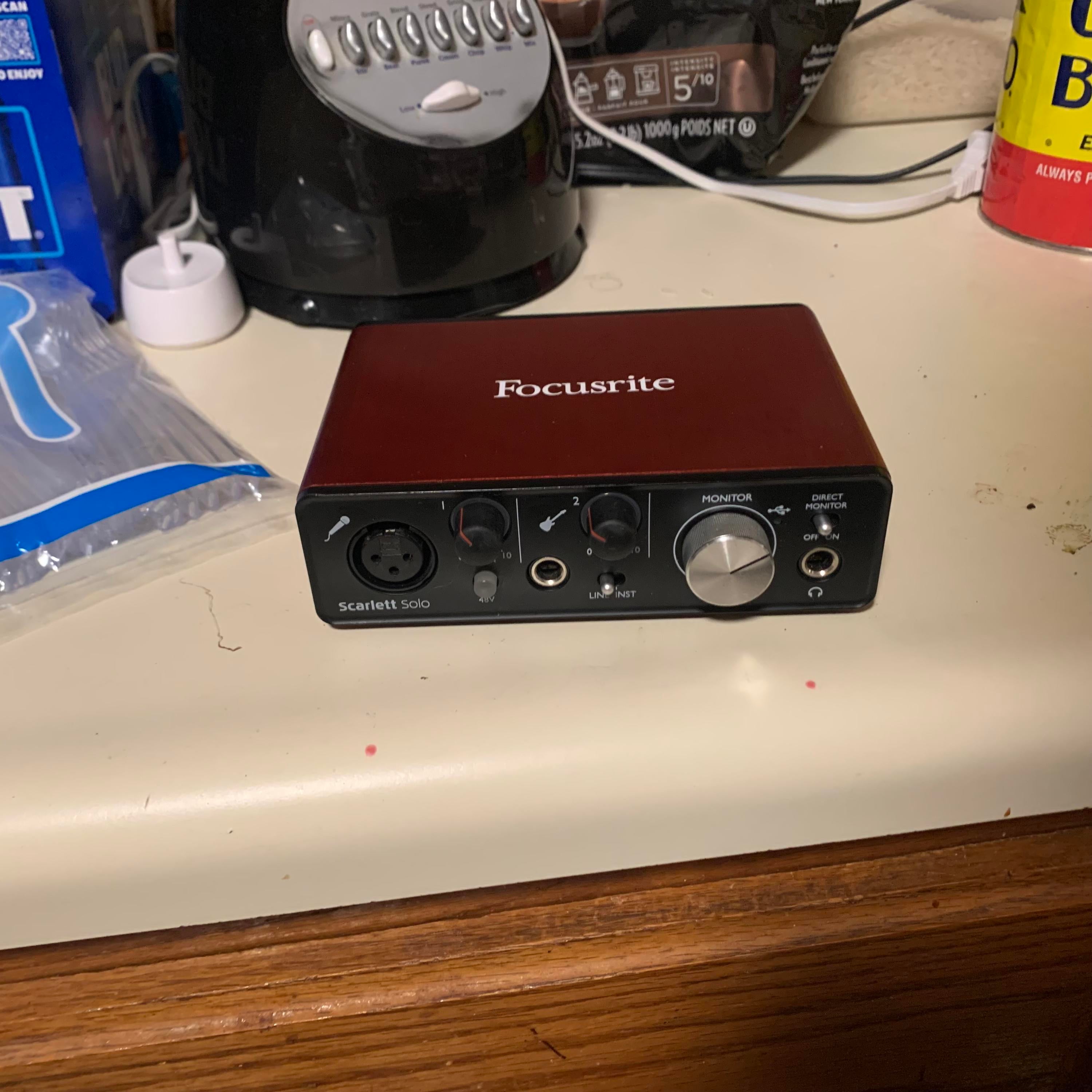 Used Focusrite Scarlett Solo (3rd Gen) USB - Sweetwater's Gear