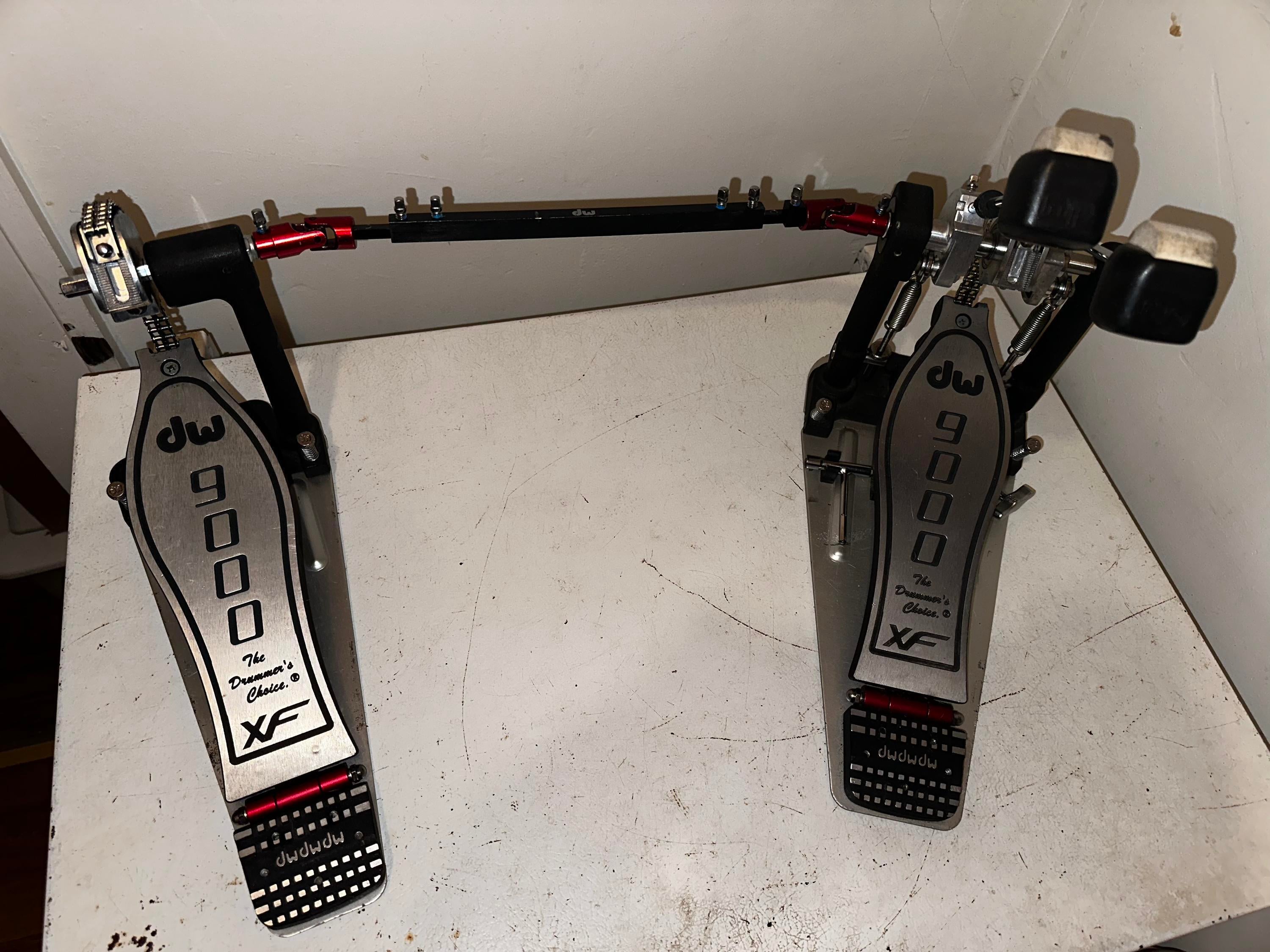 Used DW 9002XF Extended Floorboards Double Bass Pedal