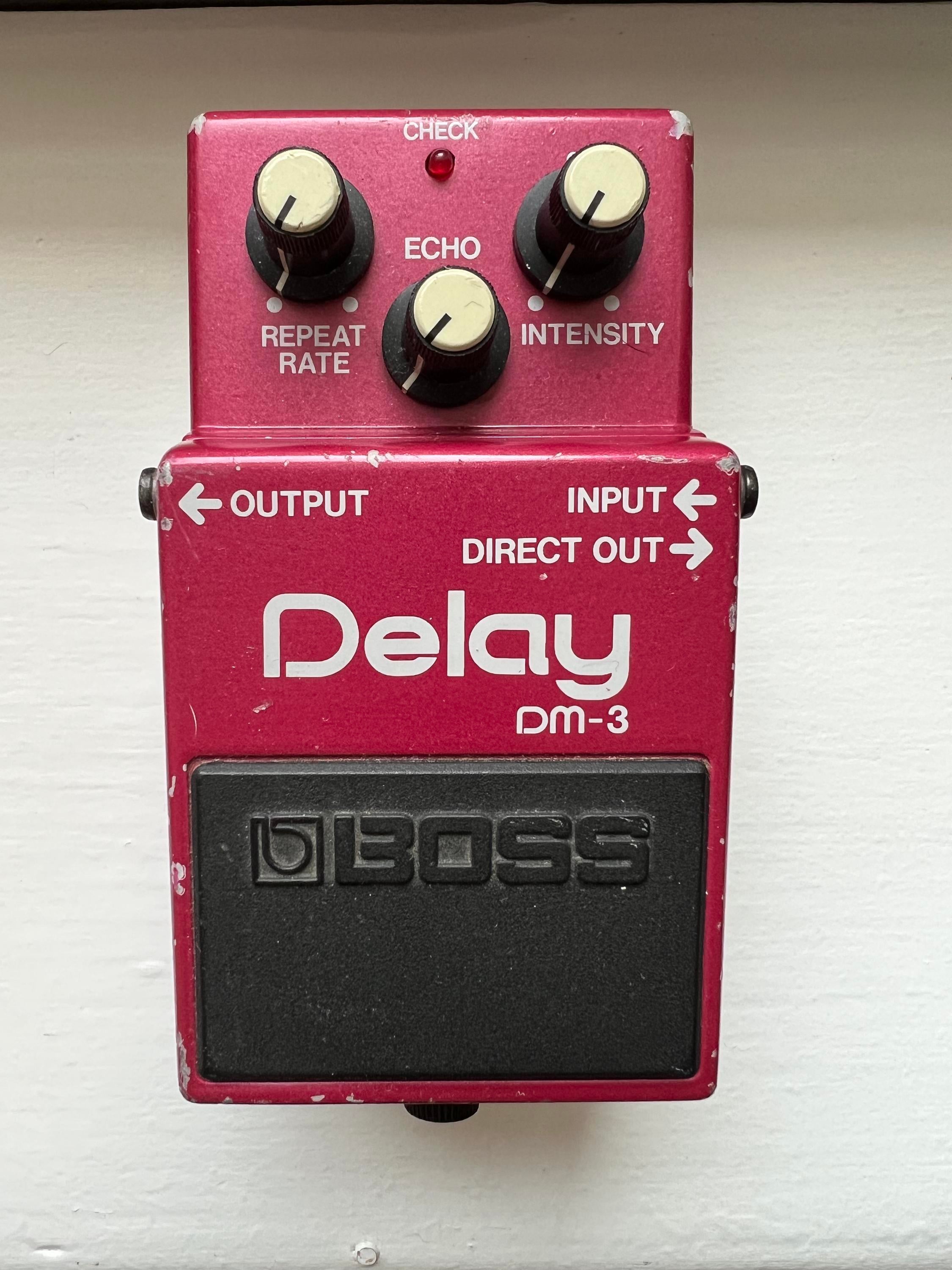 Used Boss DM-3 Analog Delay Pedal