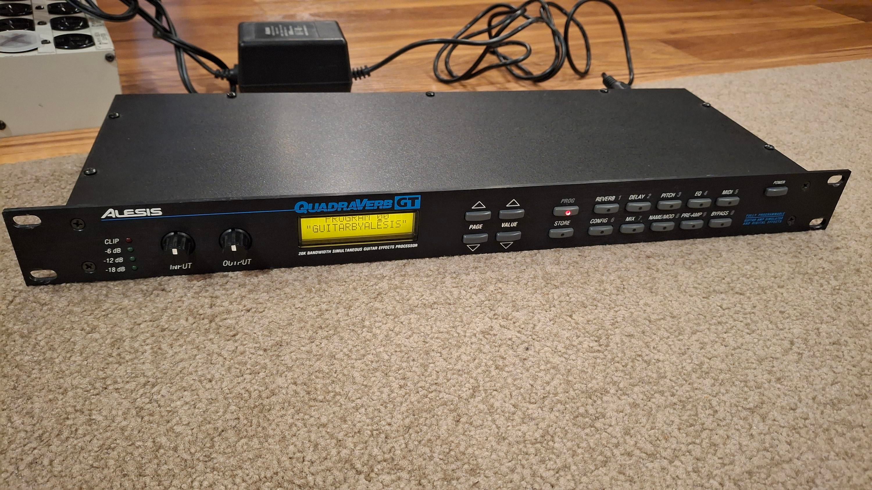 ギター ALESIS QUADRAVERB Used Alesis Quadraverb GT - Sweetwater's Gear Exchange