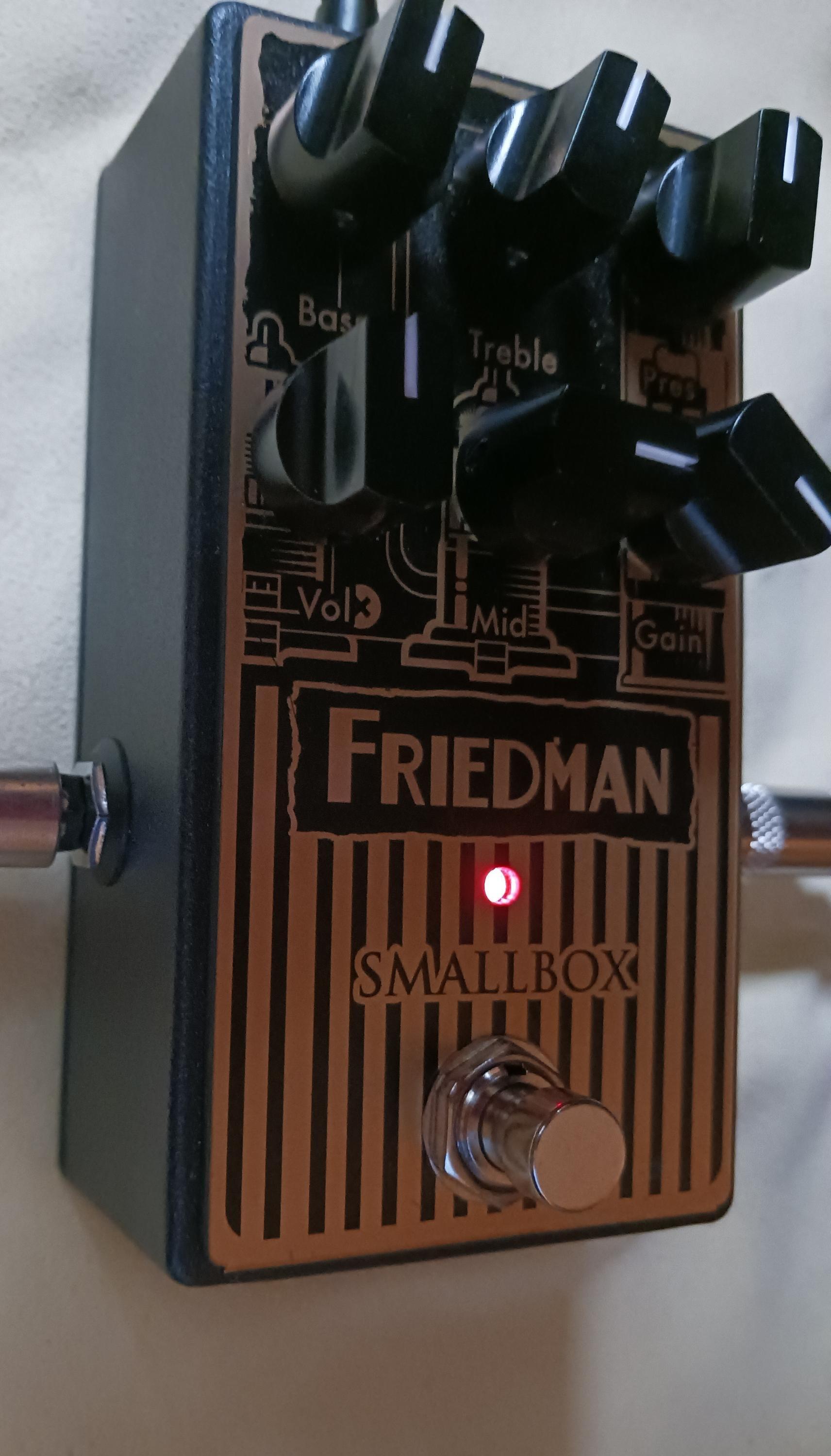 Used Friedman Small Box Distortion Pedal - Sweetwater's Gear Exchange