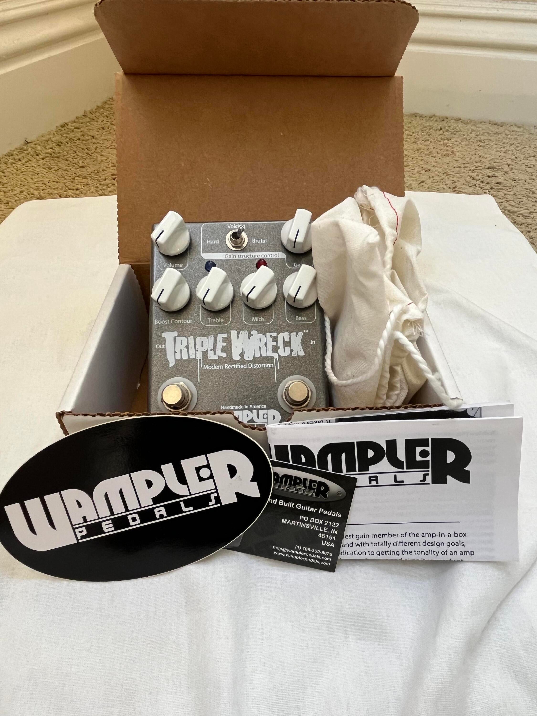 Used Wampler Triple Wreck - Sweetwater's Gear Exchange