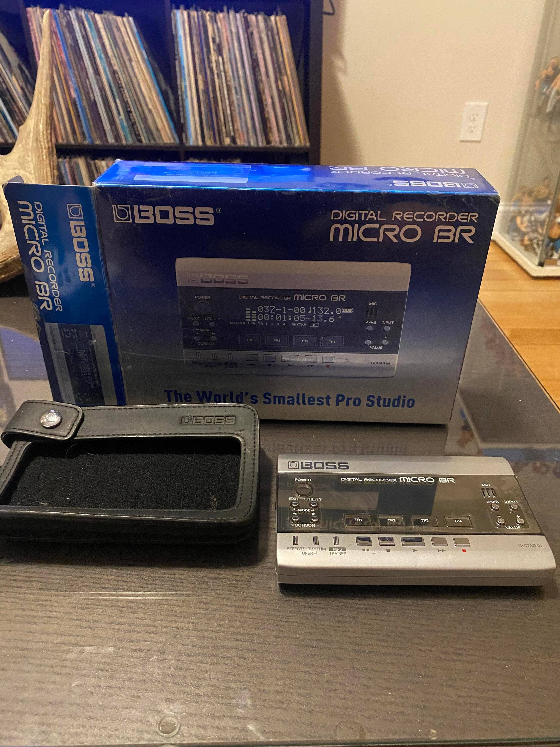 Used Boss Micro BR Digital Recorder 4 Track Sweetwater Gear Exchange