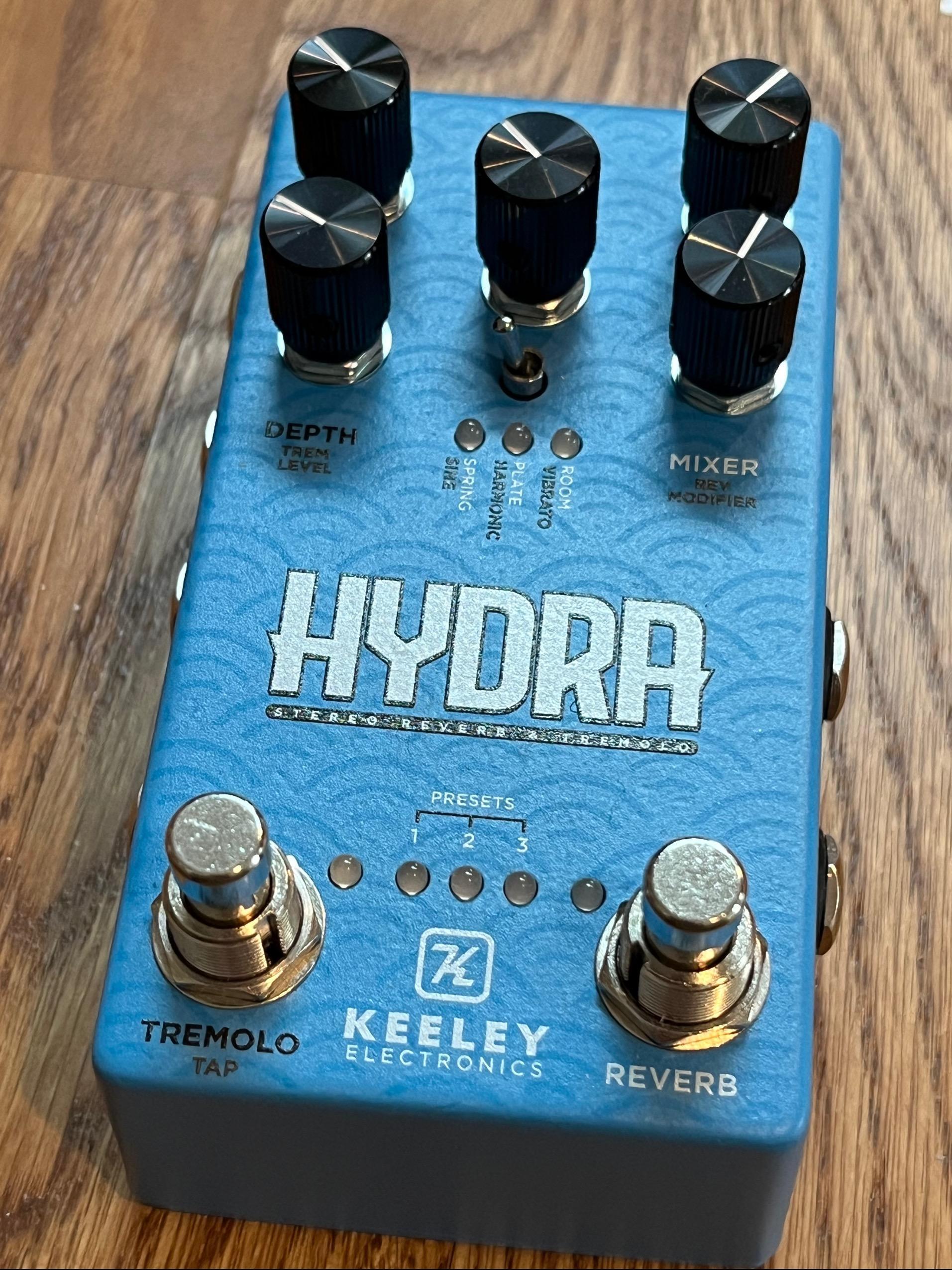 Used Keeley Hydra Stereo Reverb & - Sweetwater's Gear Exchange