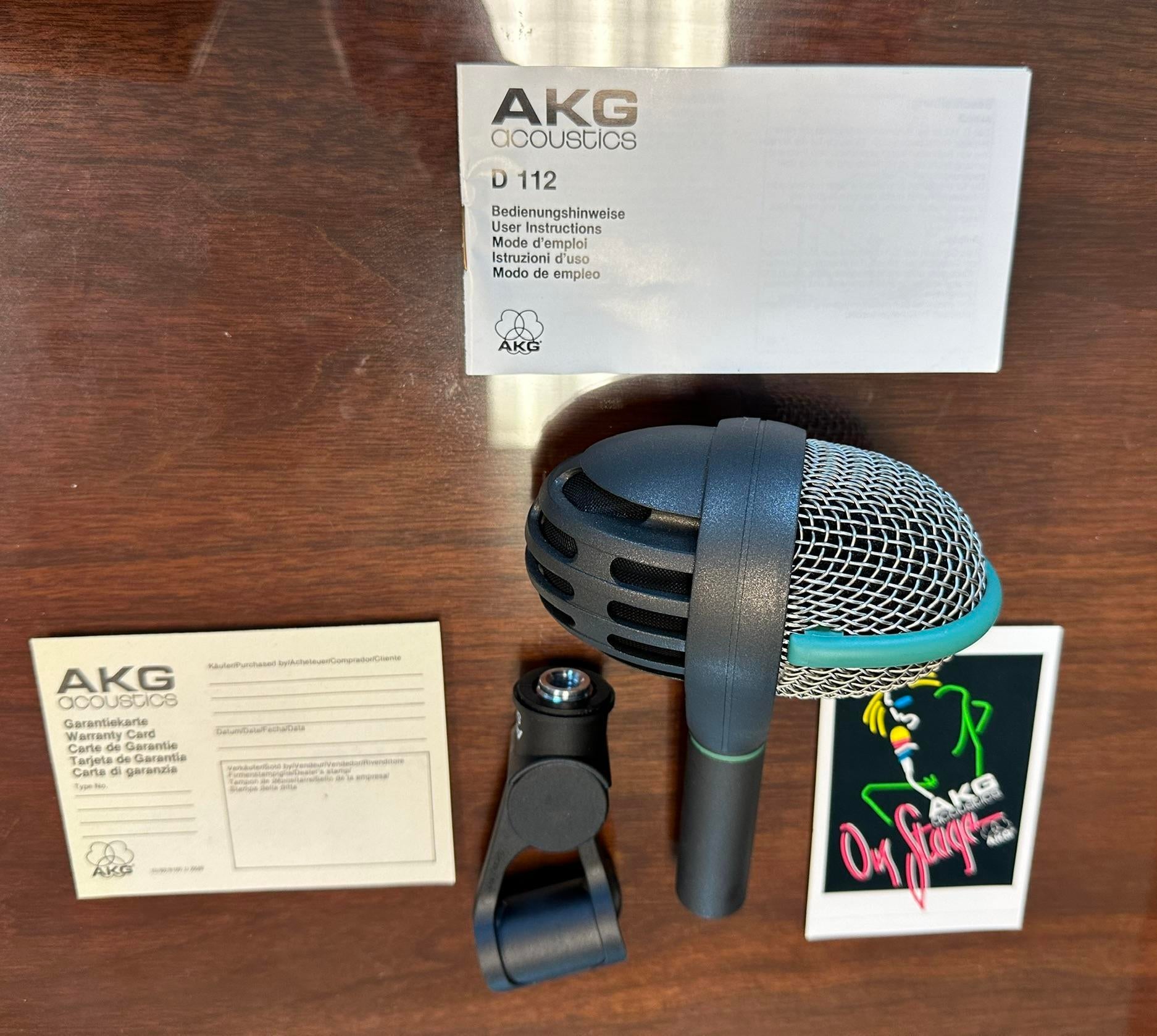 Used AKG D112 Mic - Sweetwater's Gear Exchange