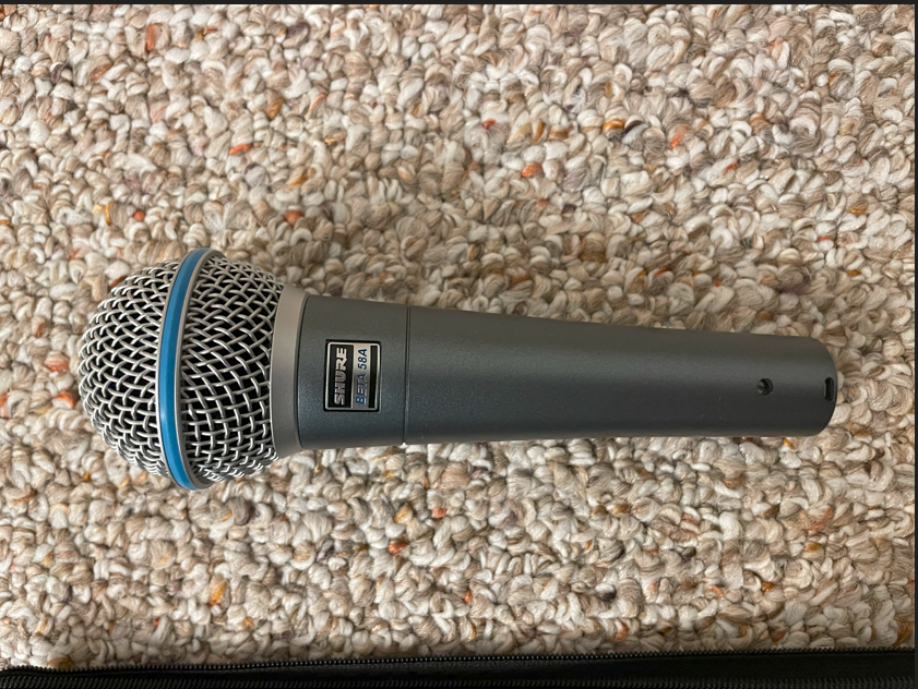 Used Shure Beta 58A Supercardioid Dynamic Vocal Microphone