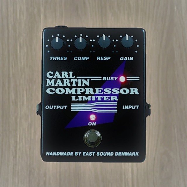 Used Carl Martin Compressor Limiter Effect Pedal