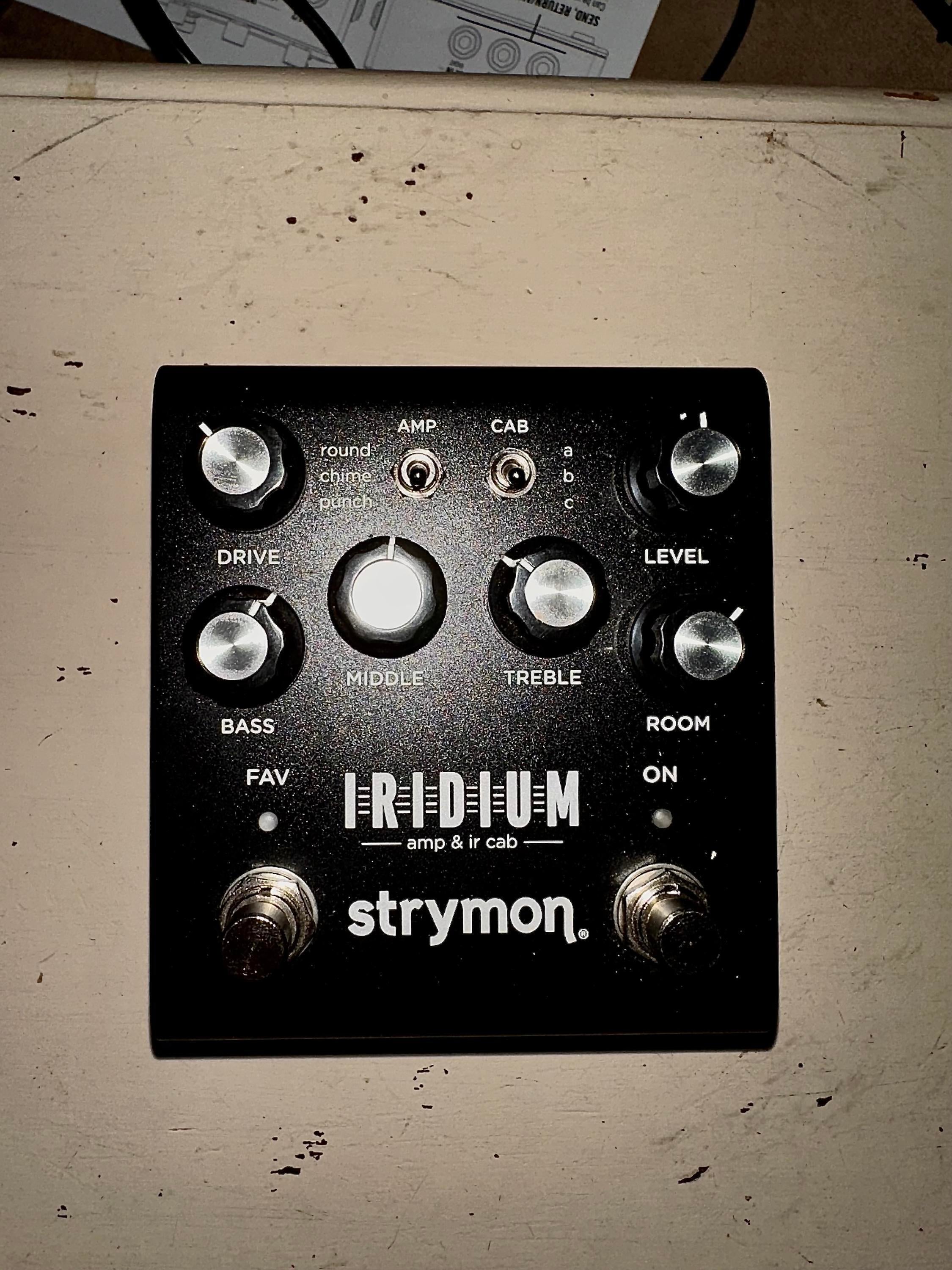 Used Strymon Iridium Amp & IR Cab Pedal - Sweetwater's Gear Exchange