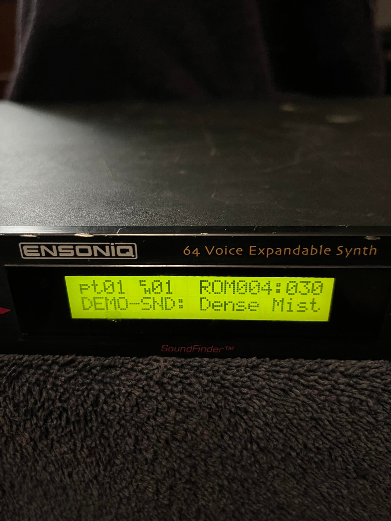 Used Ensoniq MR-Rack 64 Voice Expandable Synth module