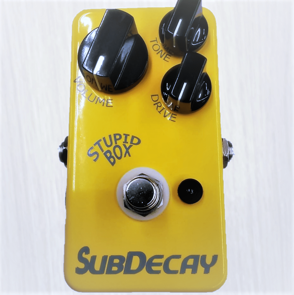 Used SubDecay Stupid Box V1 Distortion Overdrive Effect Pedal