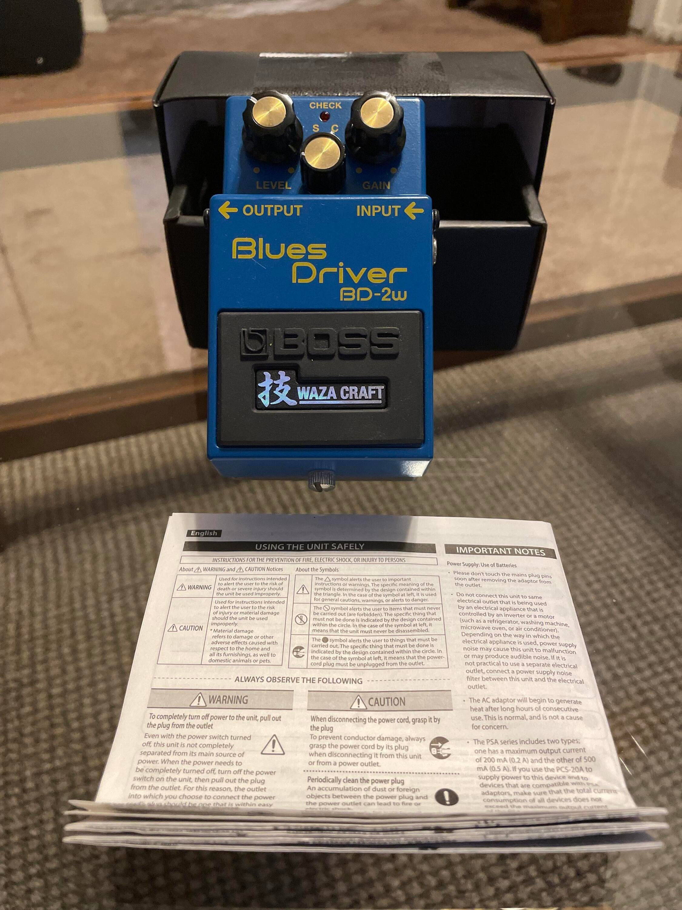 Used Boss BD-2W Waza Craft Blues Driver - Sweetwater's Gear Exchange