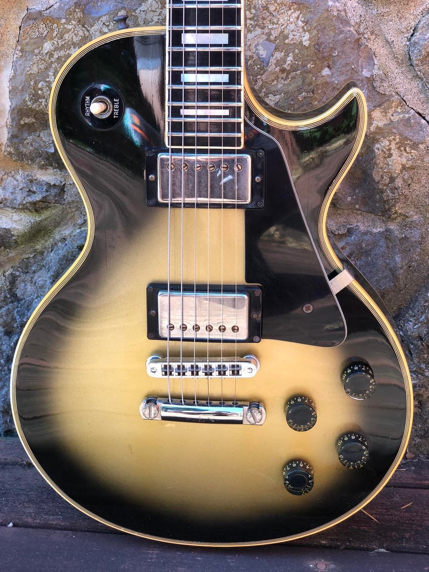 1980 Gibson Les Paul Custom Silverburst Excellent Plus