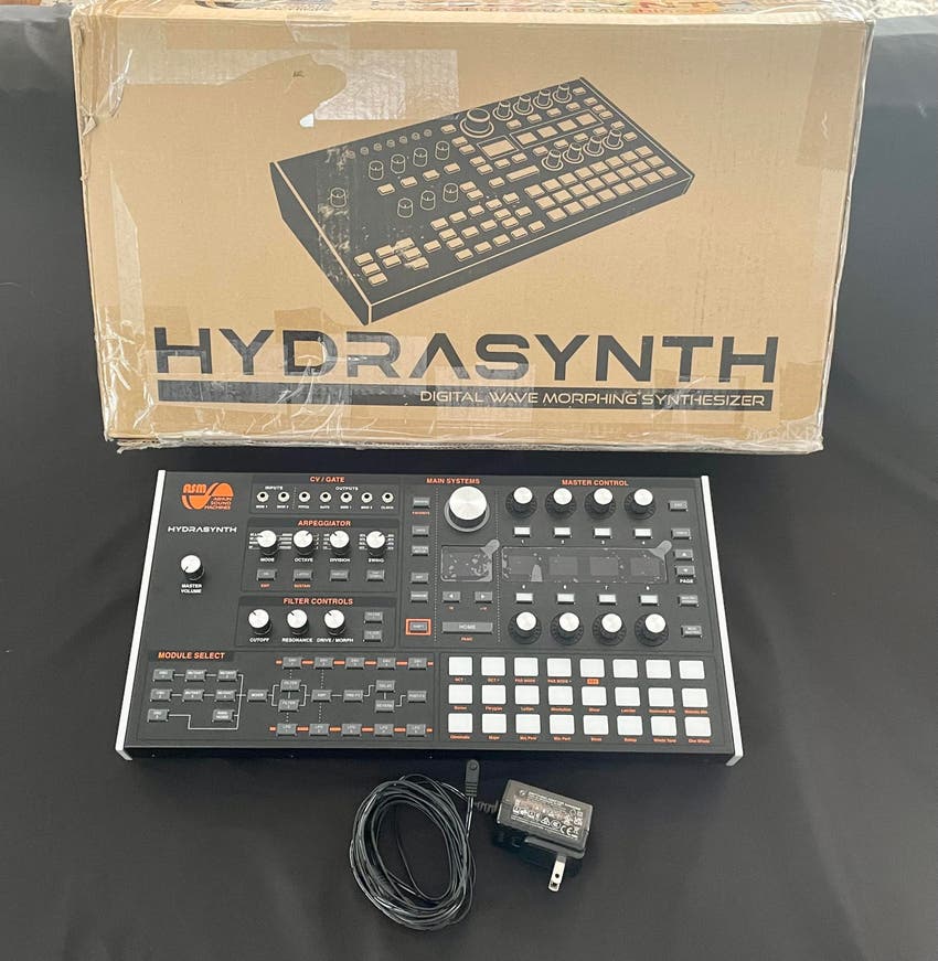 Used ASM Hydrasynth Desktop 8voice Sweetwater's Gear Exchange