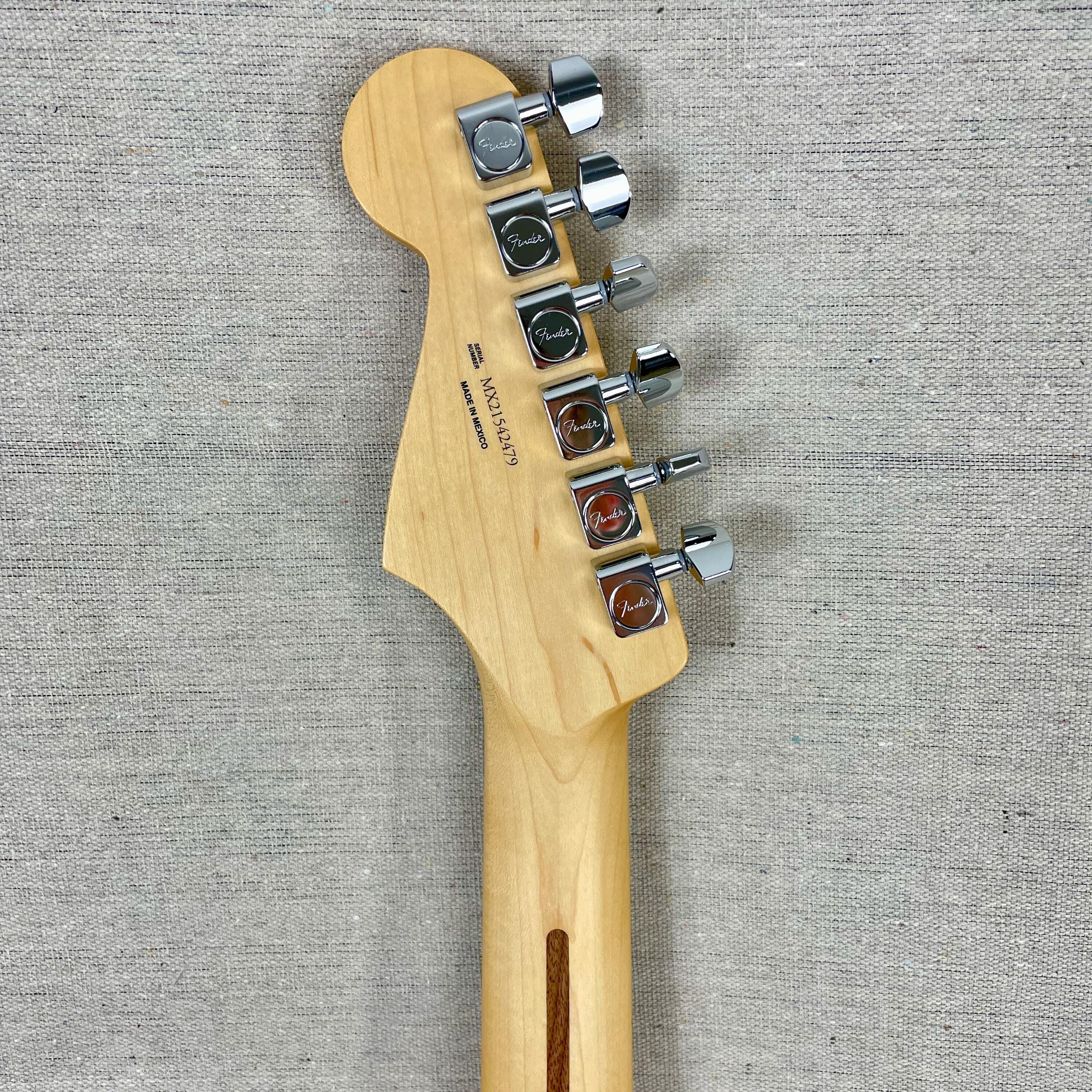 Used Fender Stratocaster Player Series Neck 2022 Coop Mocha Hardtail Body  CuNiFe Wide Range Gator Case