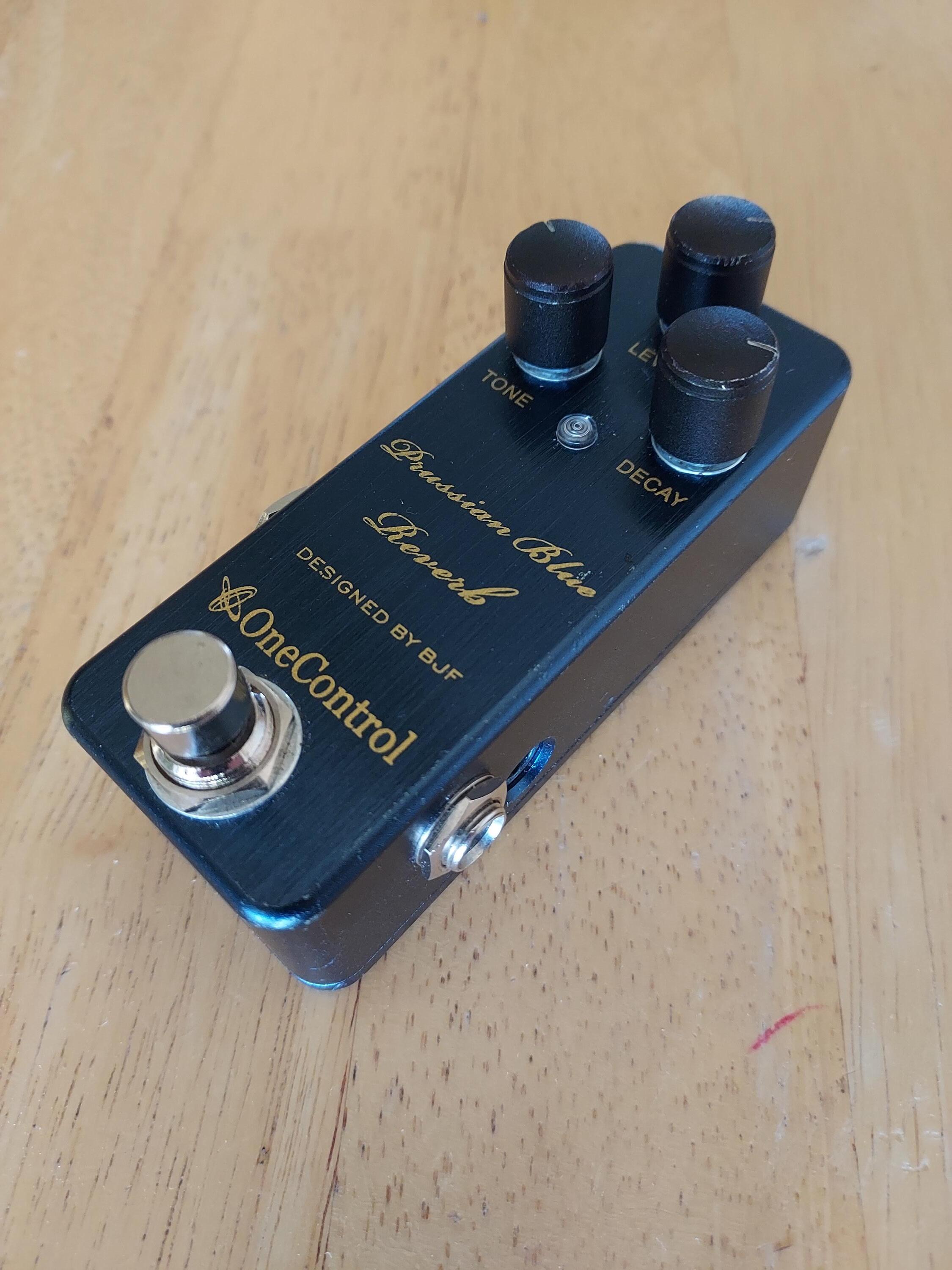 Used One Control BJF Prussian Blue Reverb - Sweetwater's Gear Exchange