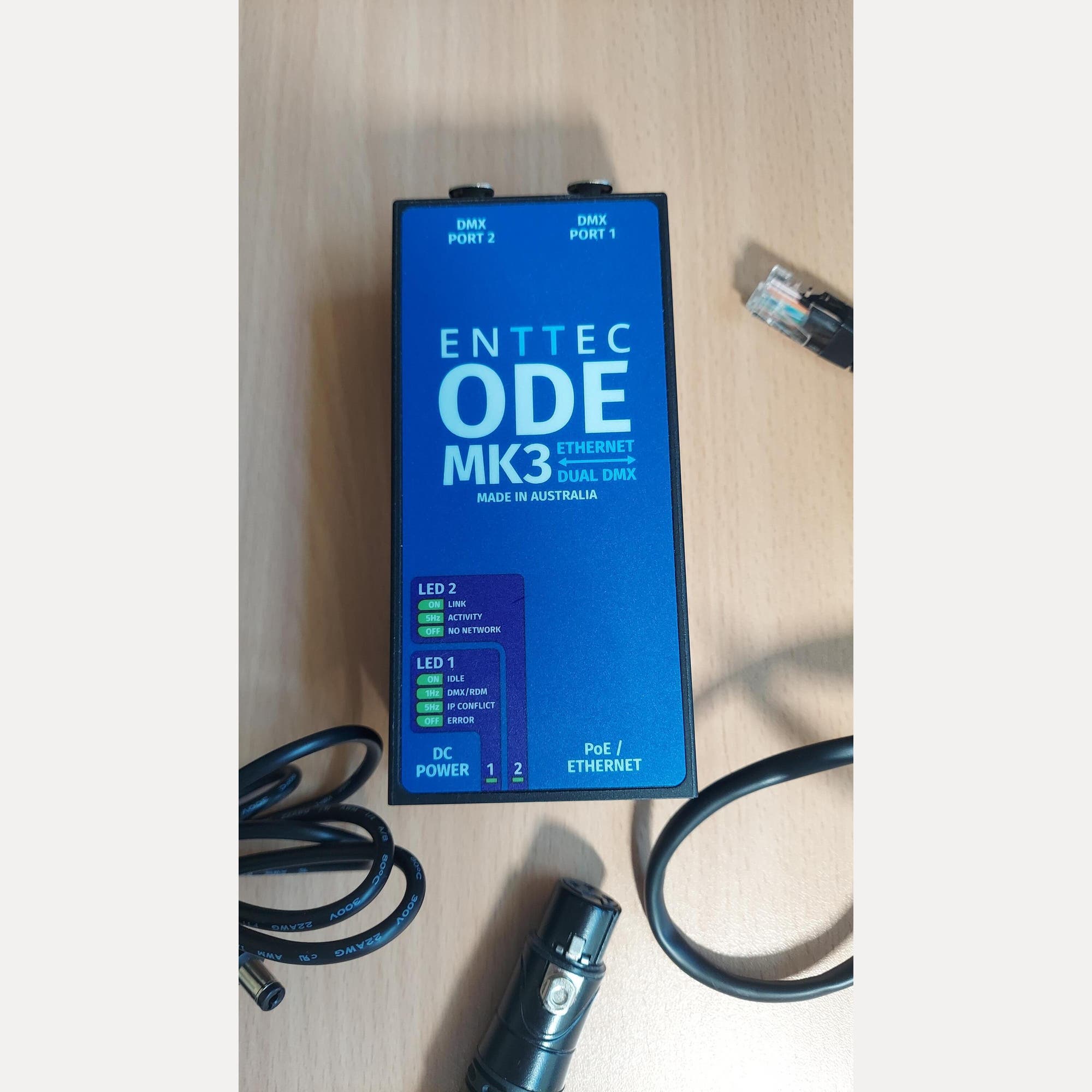 Used ENTTEC ODE Mk3 70407 POE 2 - Sweetwater's Gear Exchange