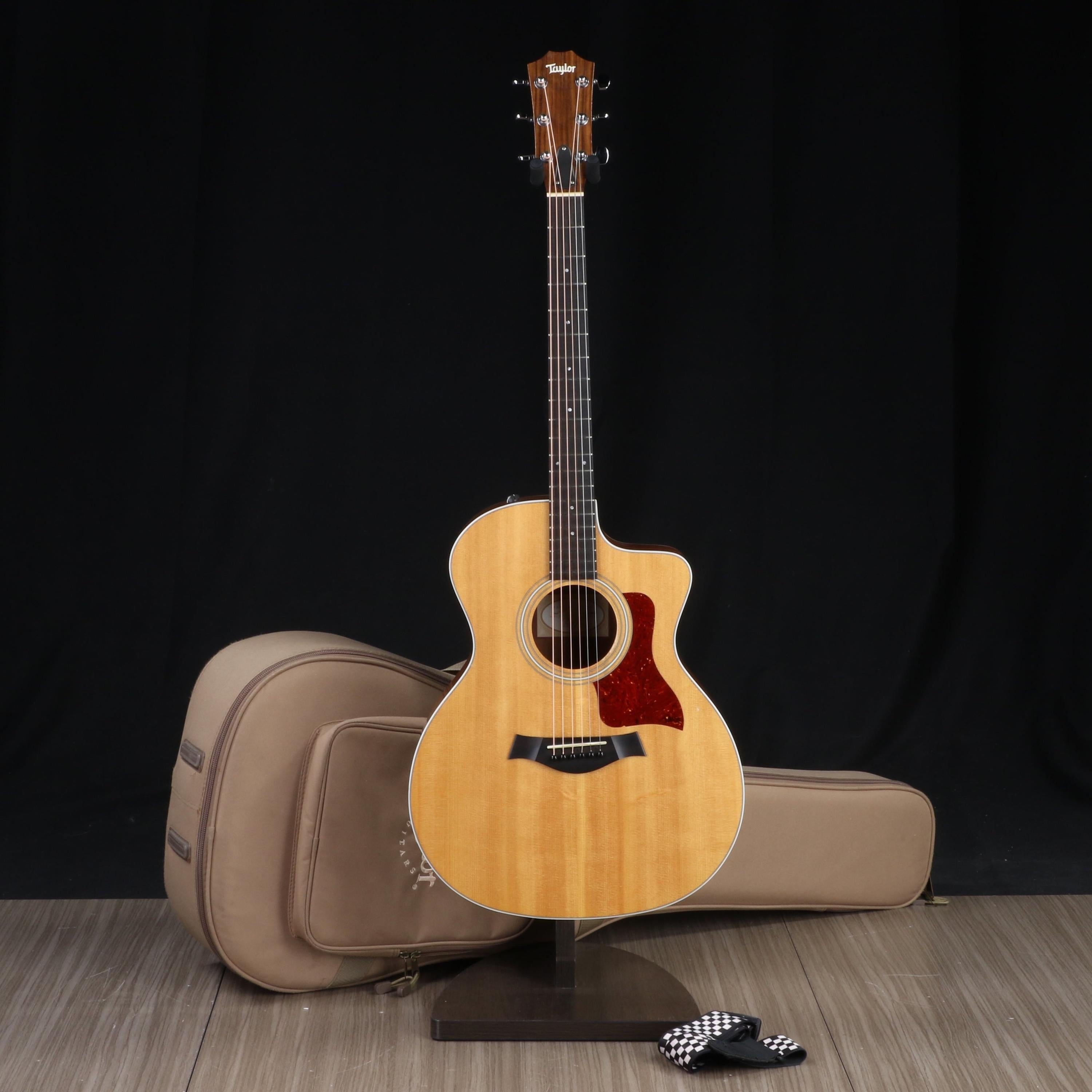 Taylor 214CE エレアコ （管理ヤオ） Taylor 214ce Acoustic Guitar & Gigbag – Elderly Instruments