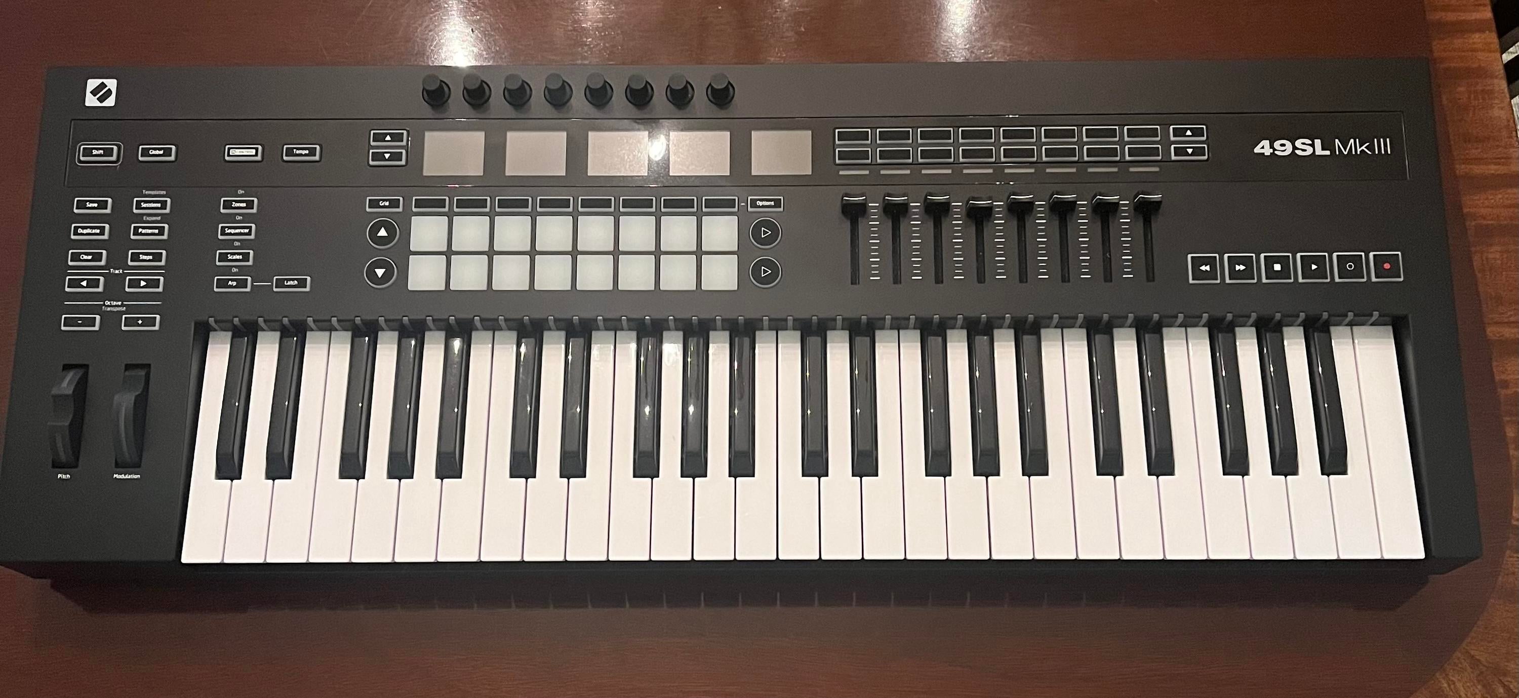 Used Novation 49SL MkIII 49-key Keyboard - Sweetwater's Gear Exchange