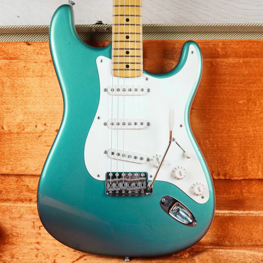 American Vintage '57 Stratocaster Yamano Music 2004 Ocean Turquoise Metallic w/ OHSC