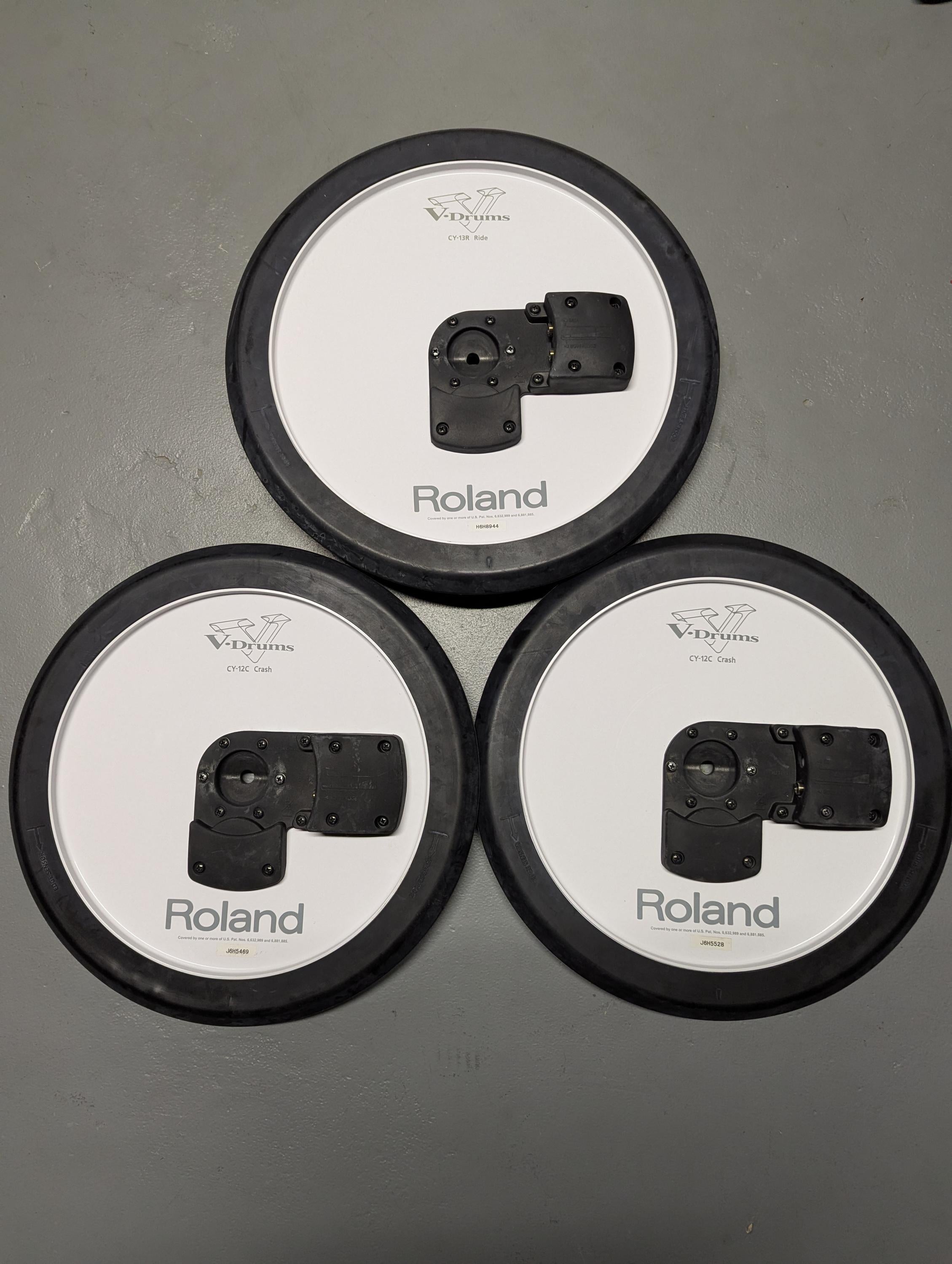 Roland CY-13R ライド CY-12C × 2 クラッシュ Used Roland CY-13R V-Ride / CY-12C - Sweetwater's Gear Exchange