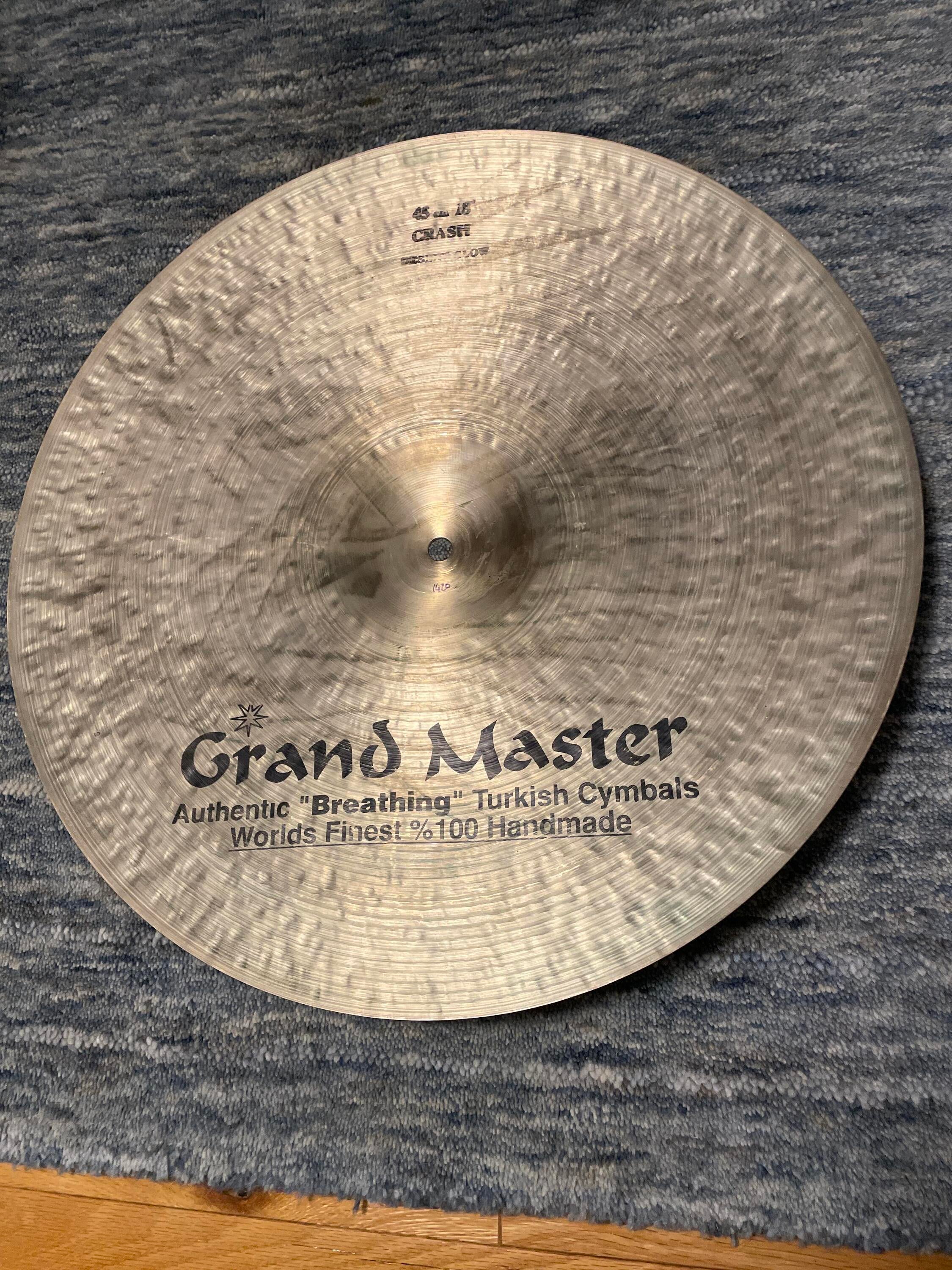 Used Grand Master 18 inch Crash - Sweetwater's Gear Exchange